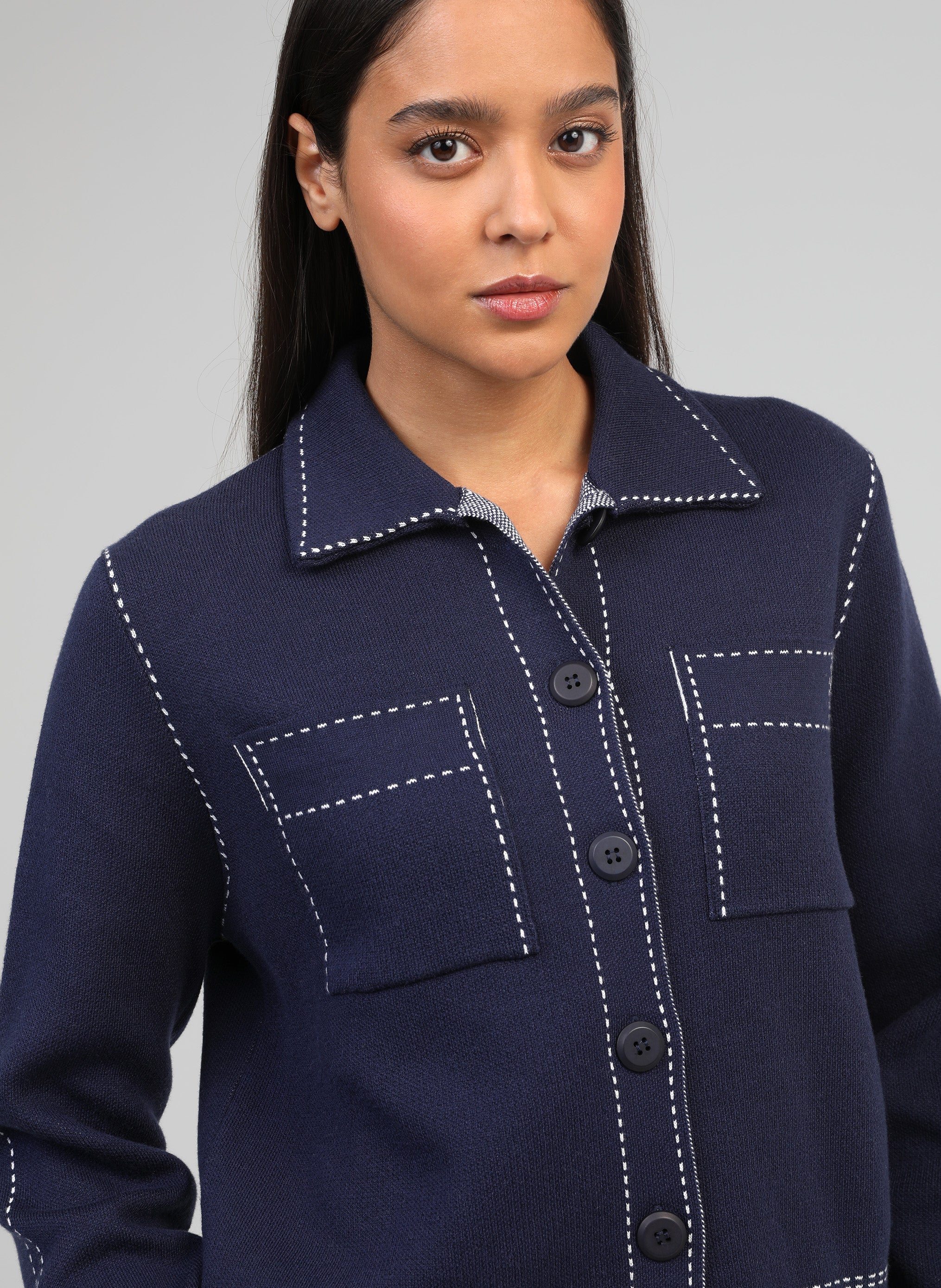 GILET LECLINT marine