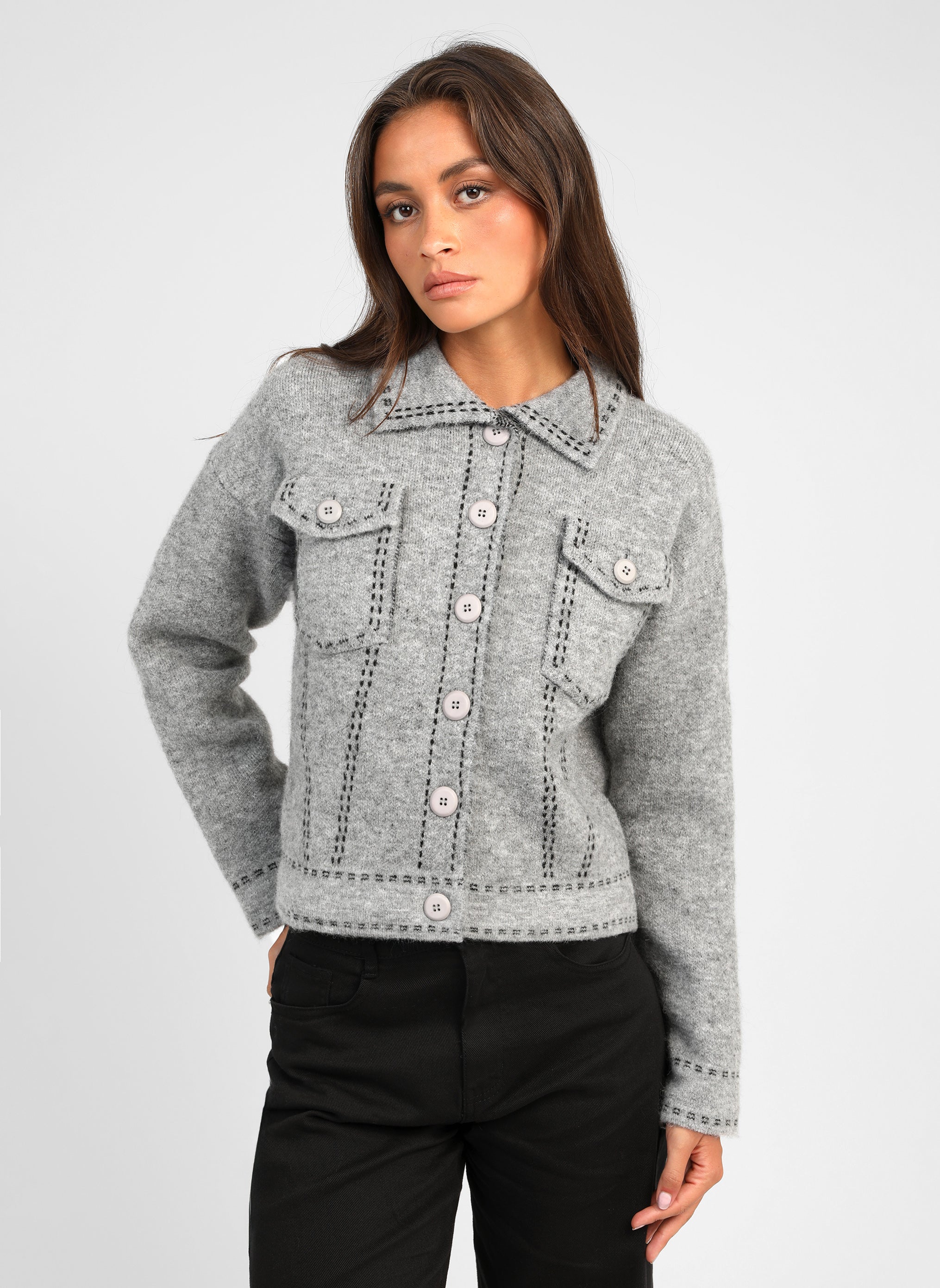 CHALECO LECODY gris
