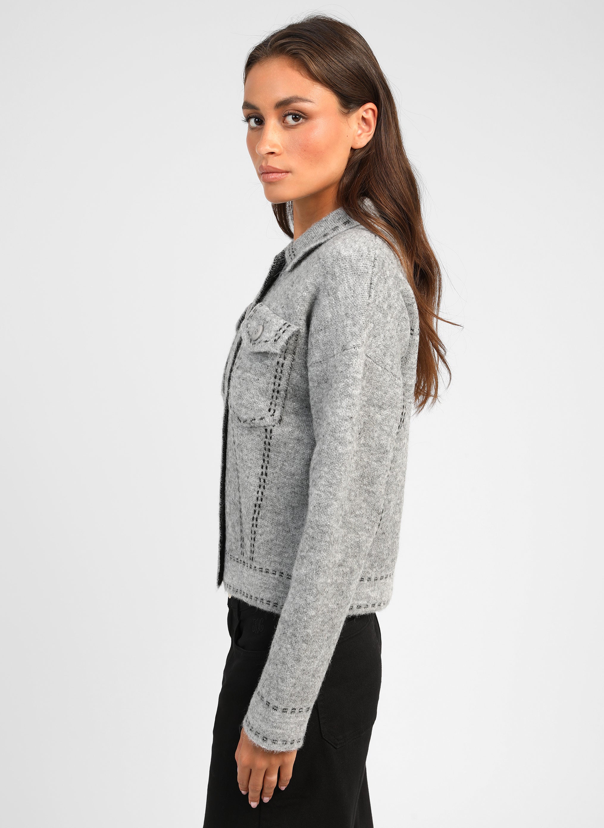 GILET LECODY gris