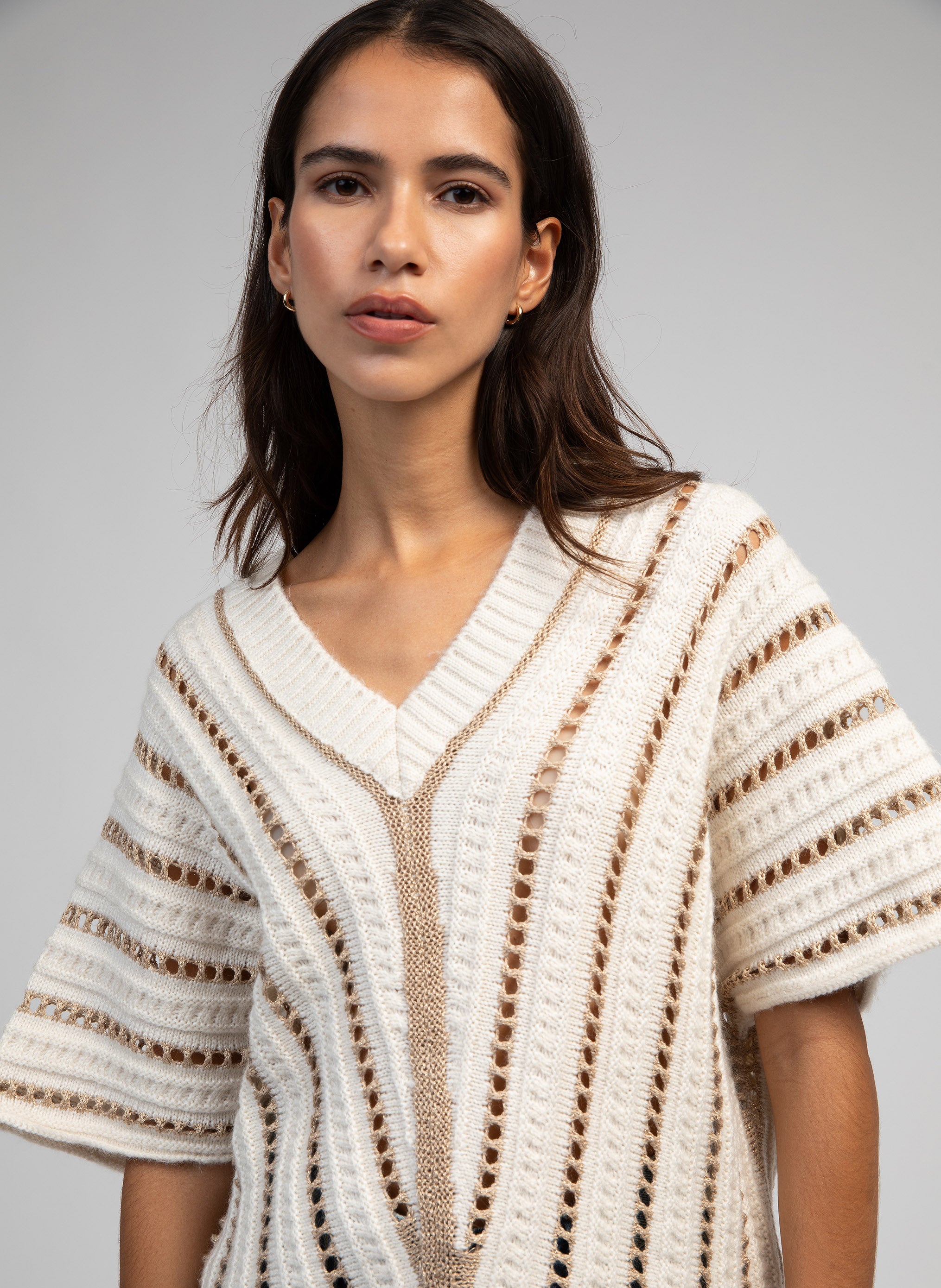 PULL LEETCHI ecru