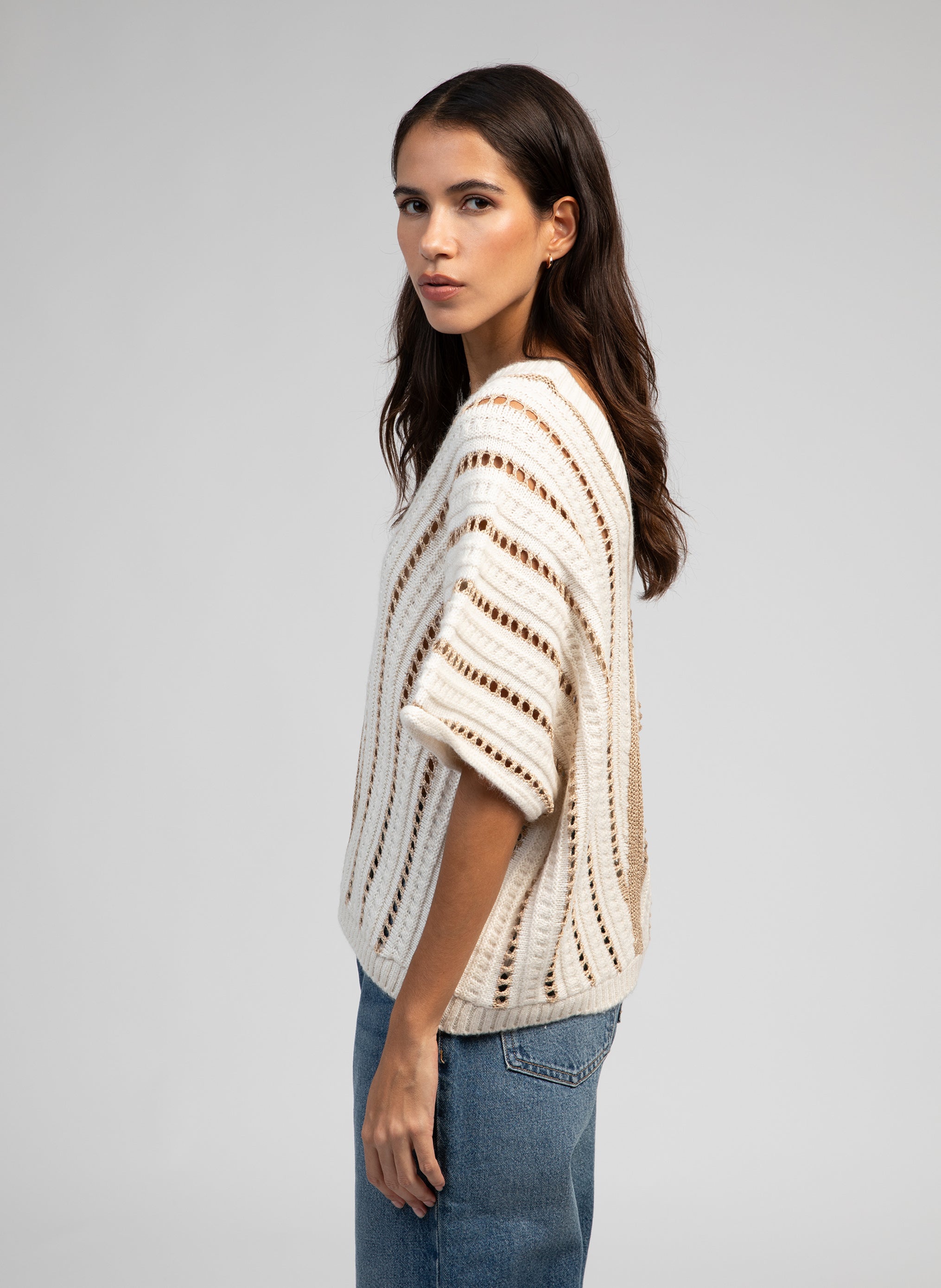 PULL LEETCHI ecru