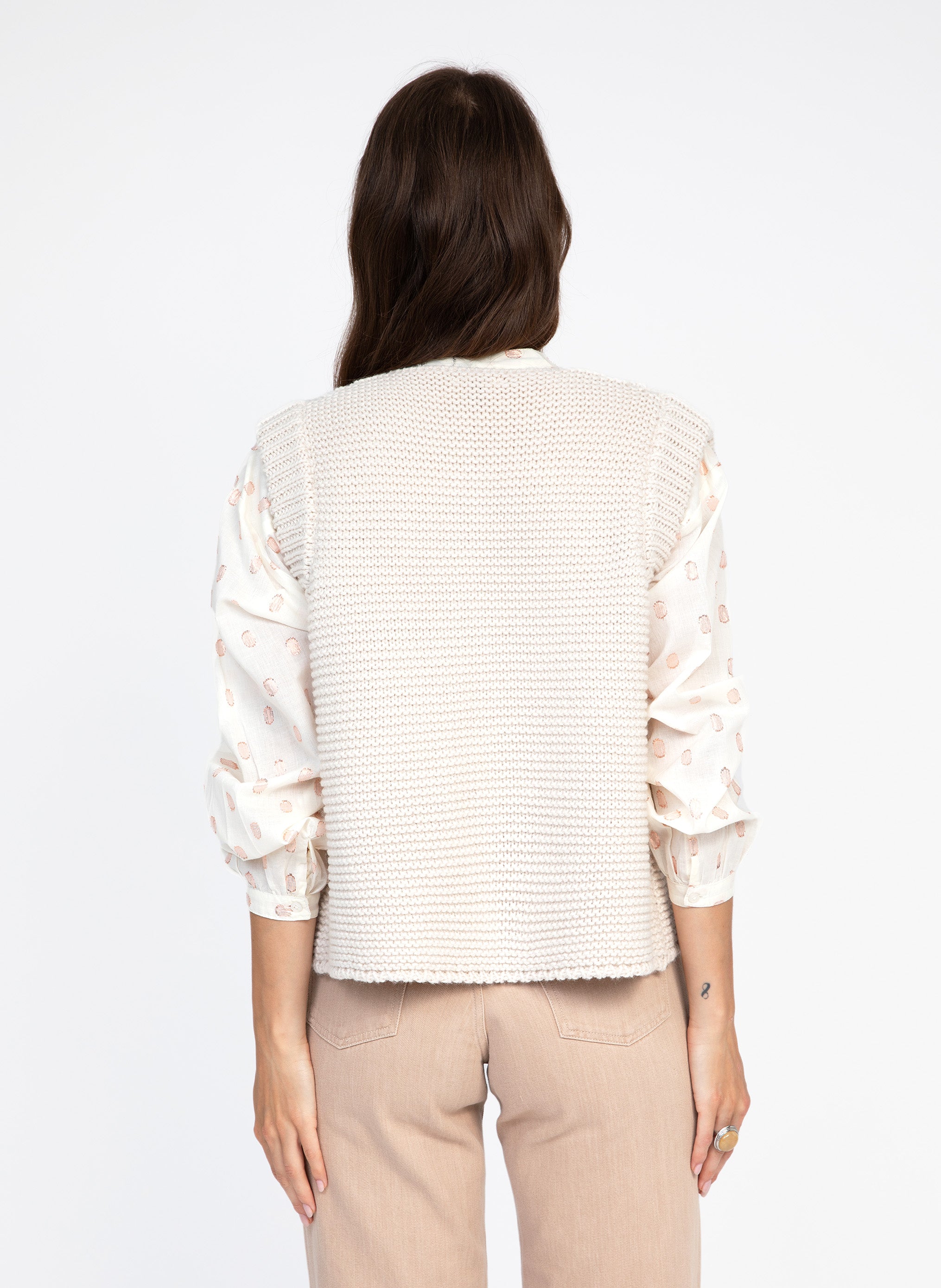 CARDIGAN LEGRINGOT ecru