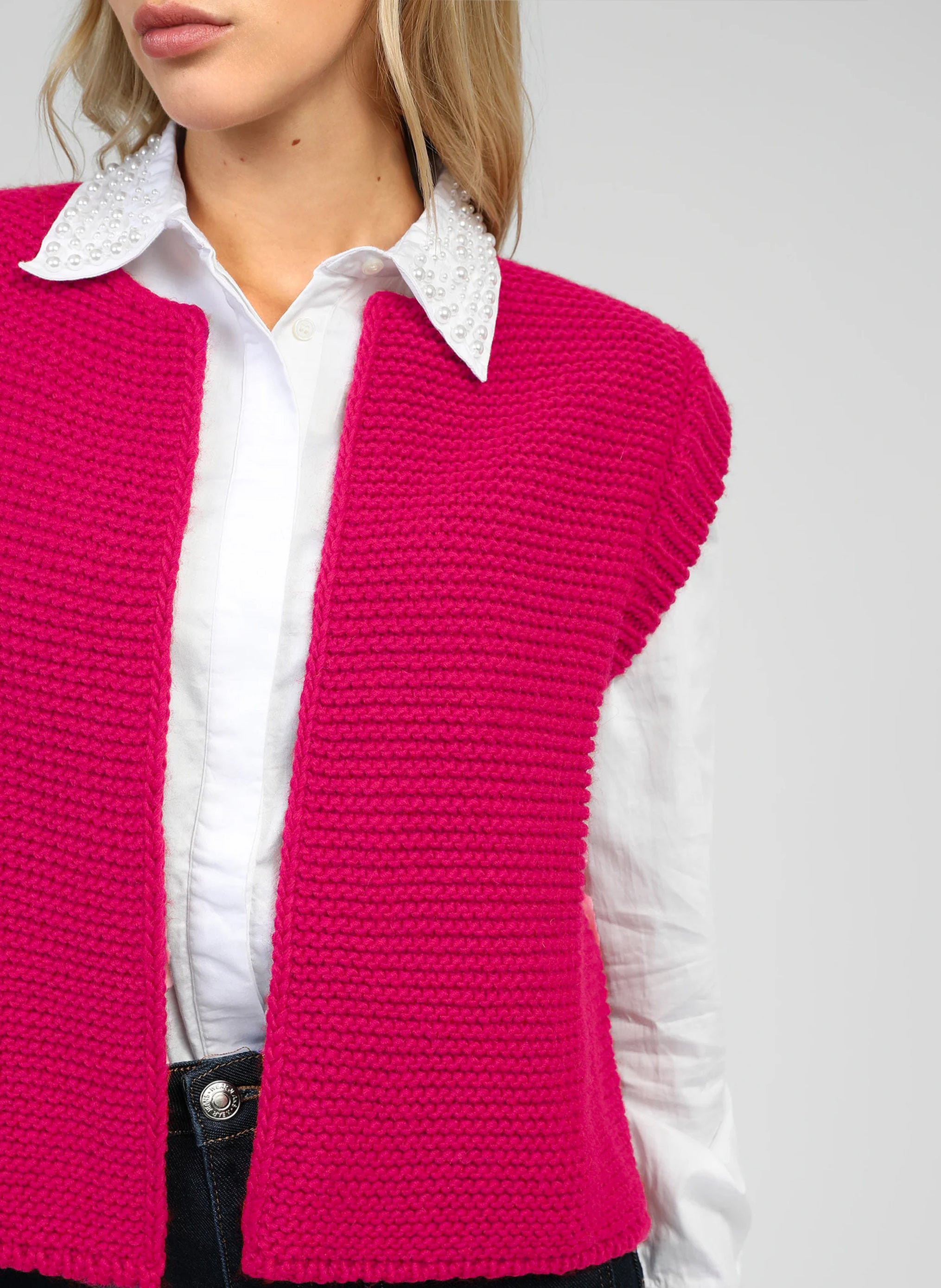 LEGRINGO VEST, fuchsia