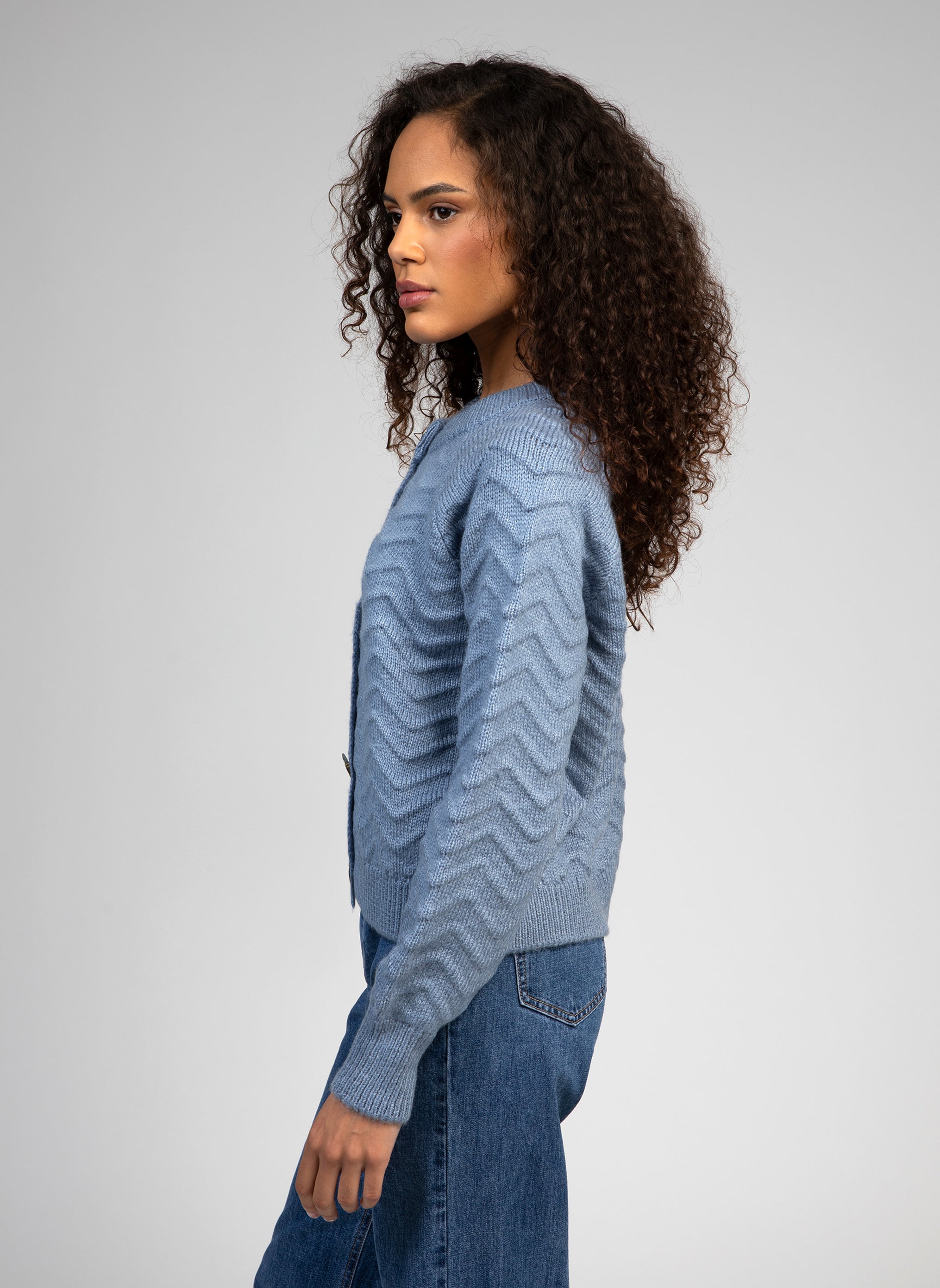 CARDIGAN LELYRA denim