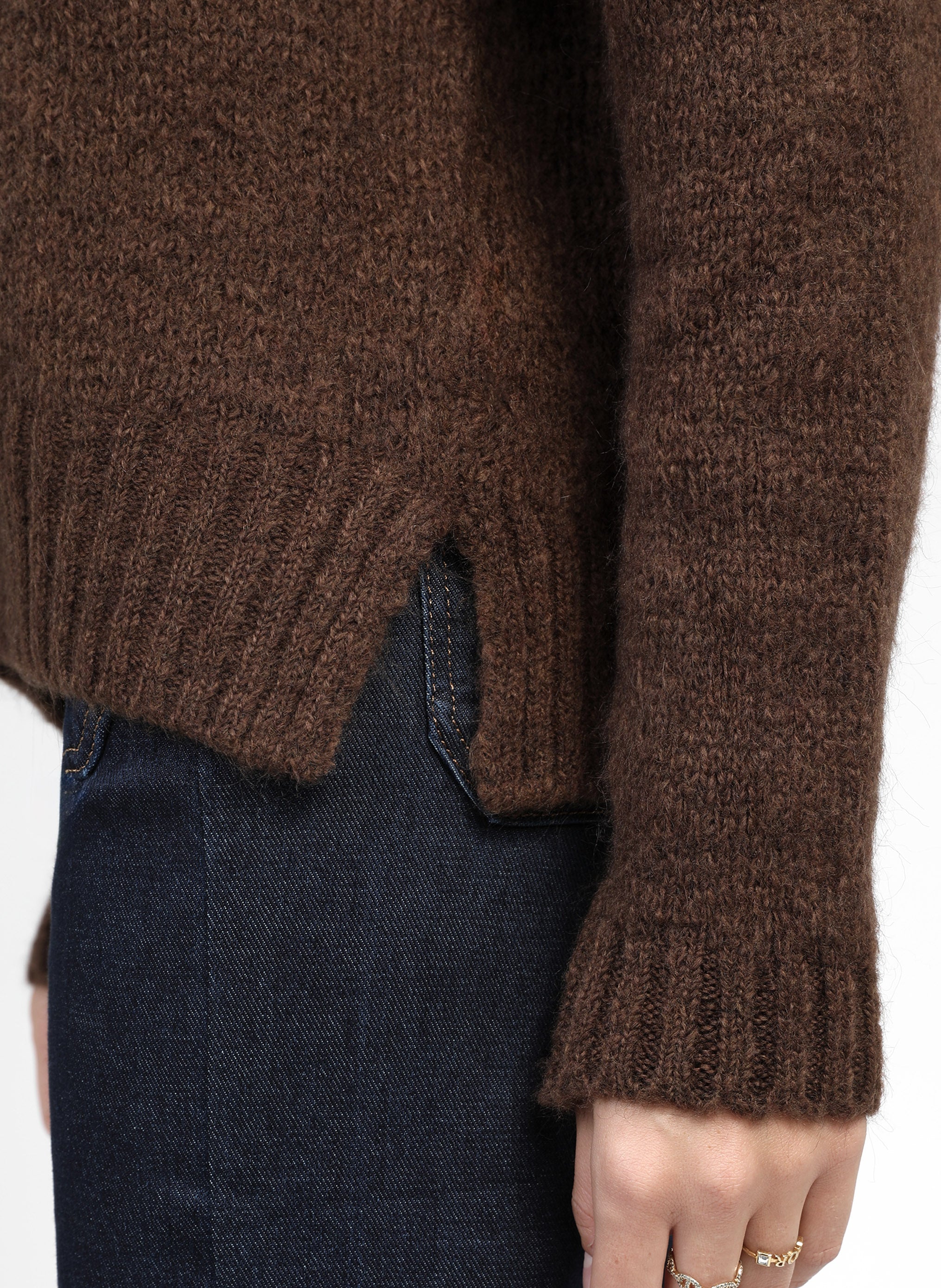 PULL LENOLI marron