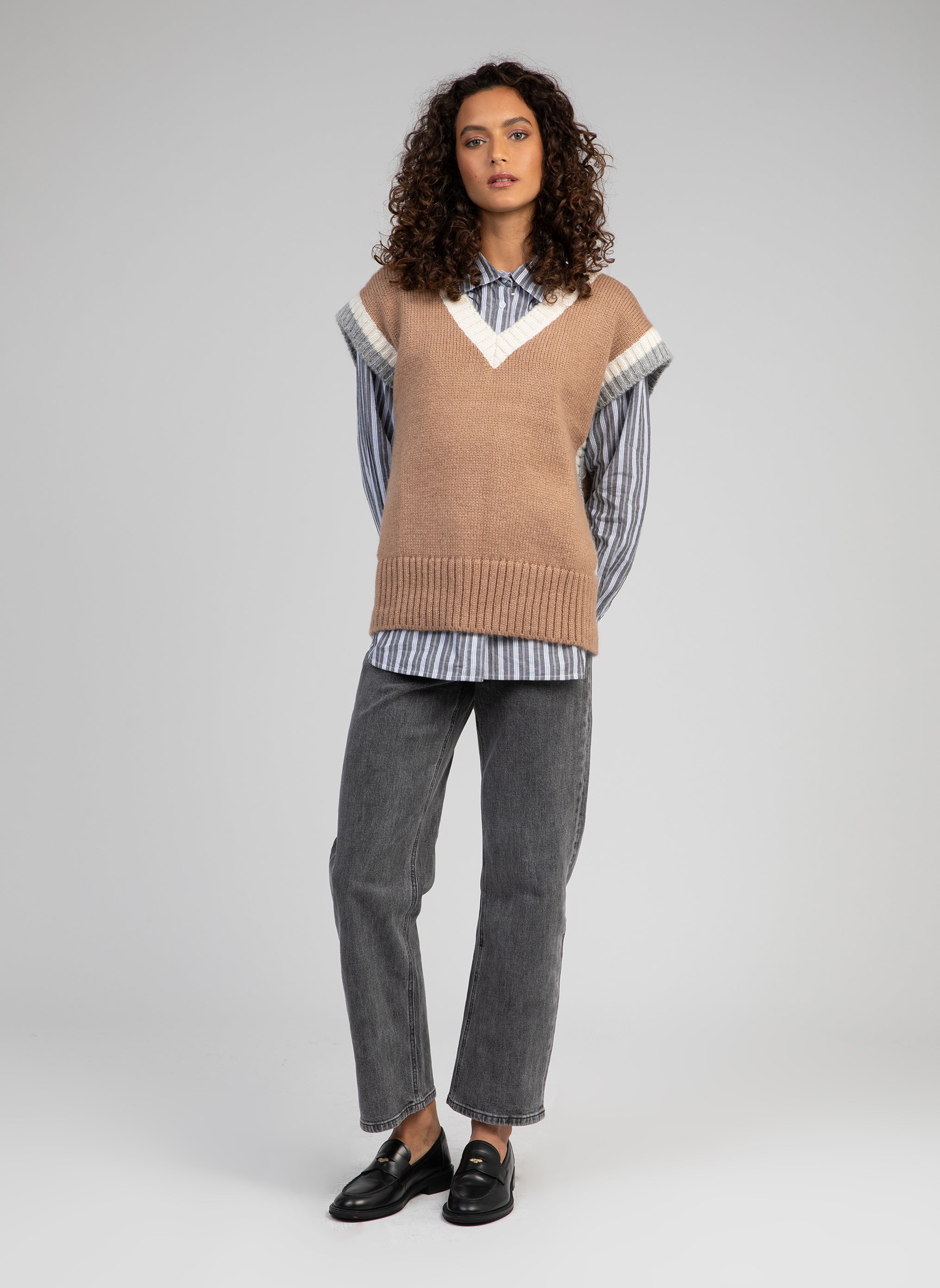 PULL LENYX noisette