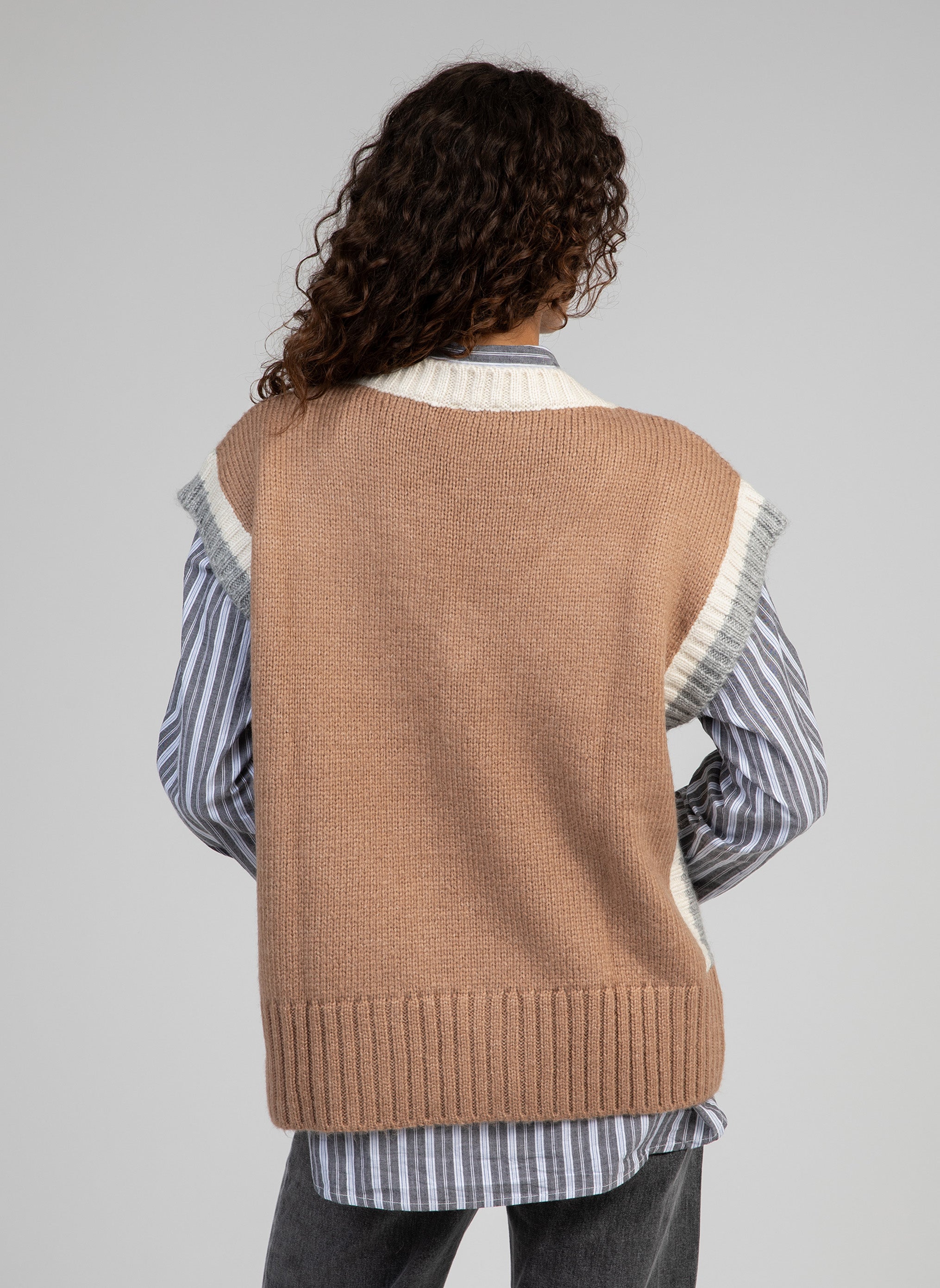 PULL LENYX noisette