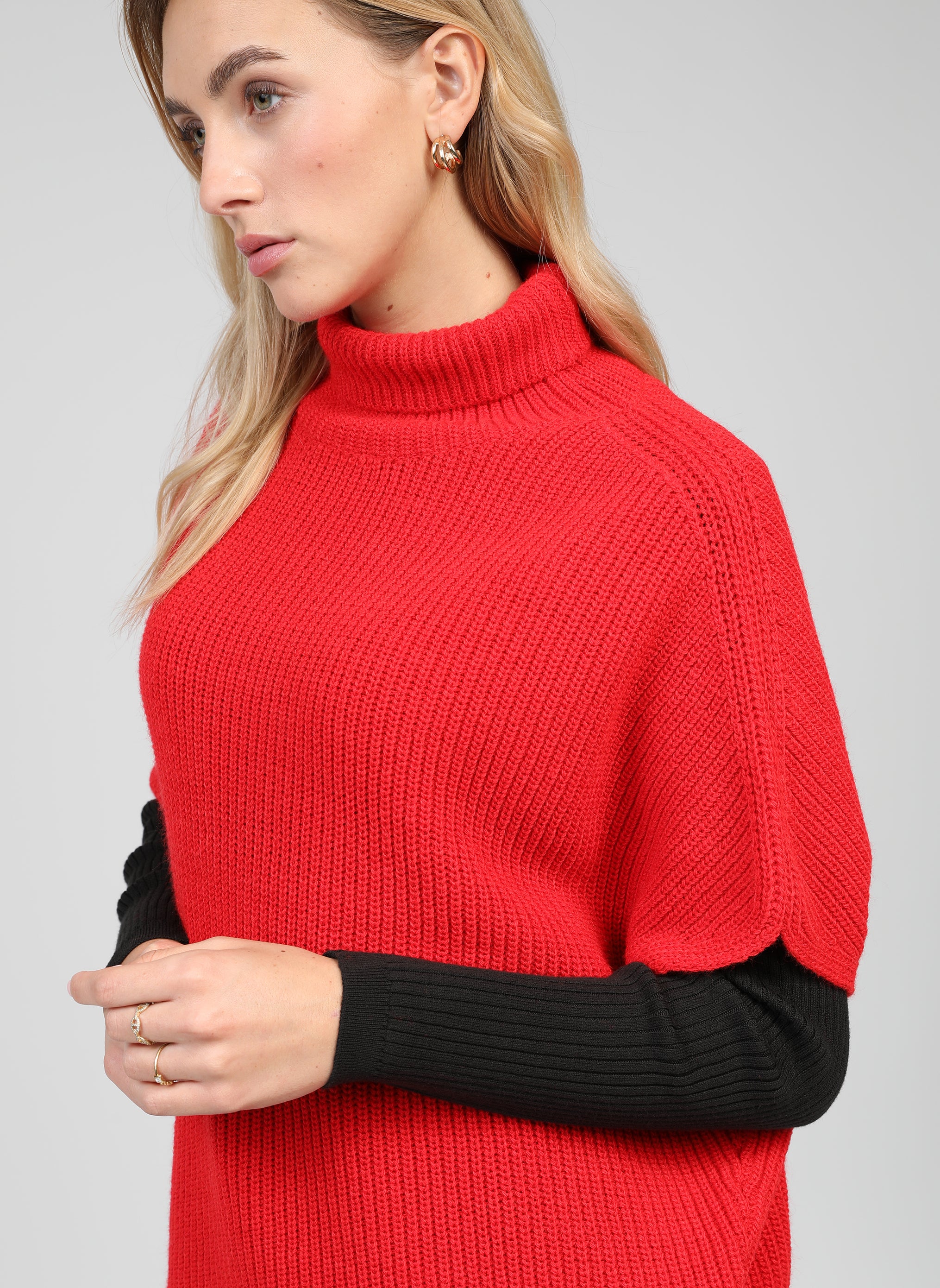 PULL LEPONY rouge