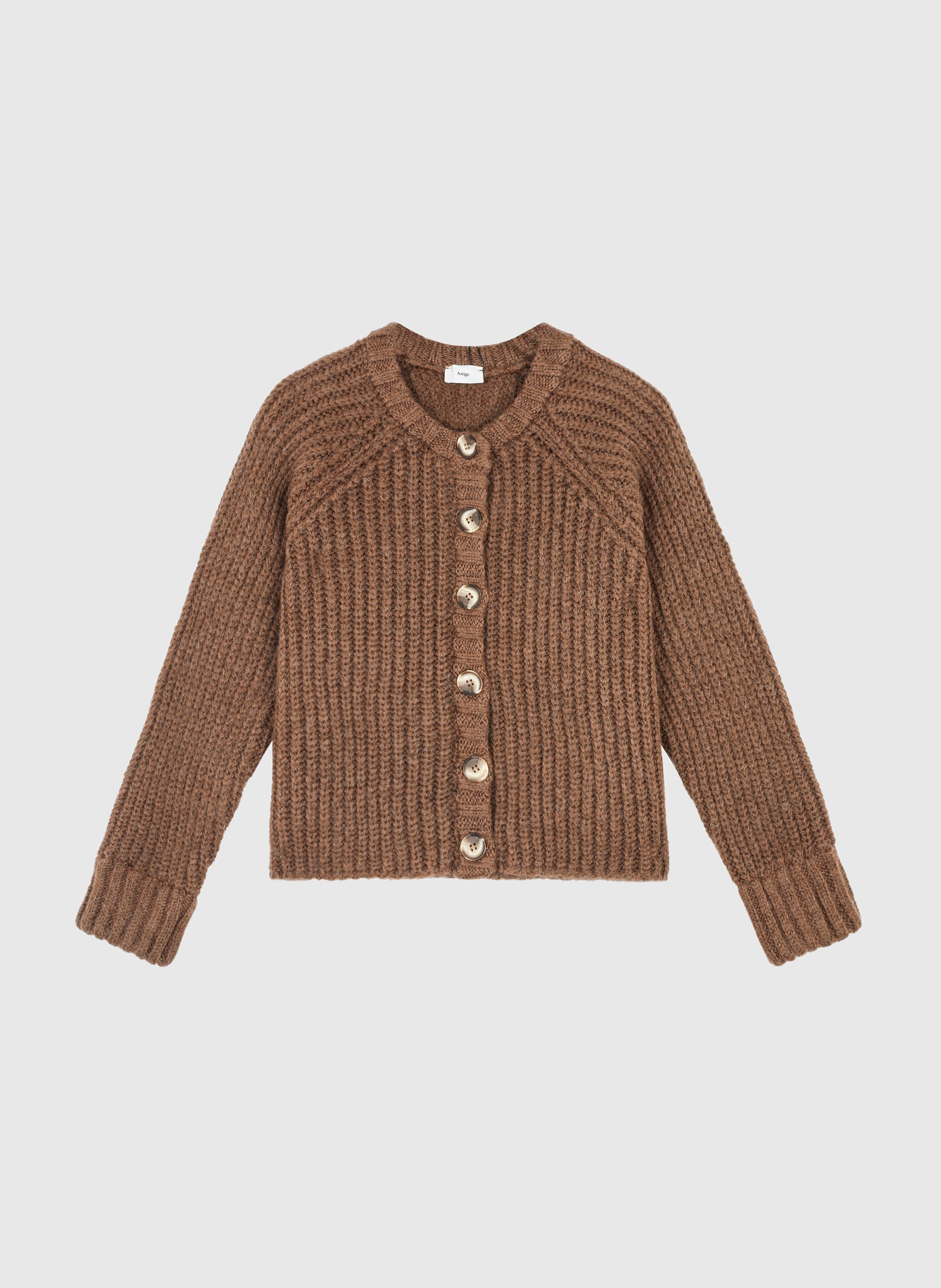 GILET LESASHA marron glace