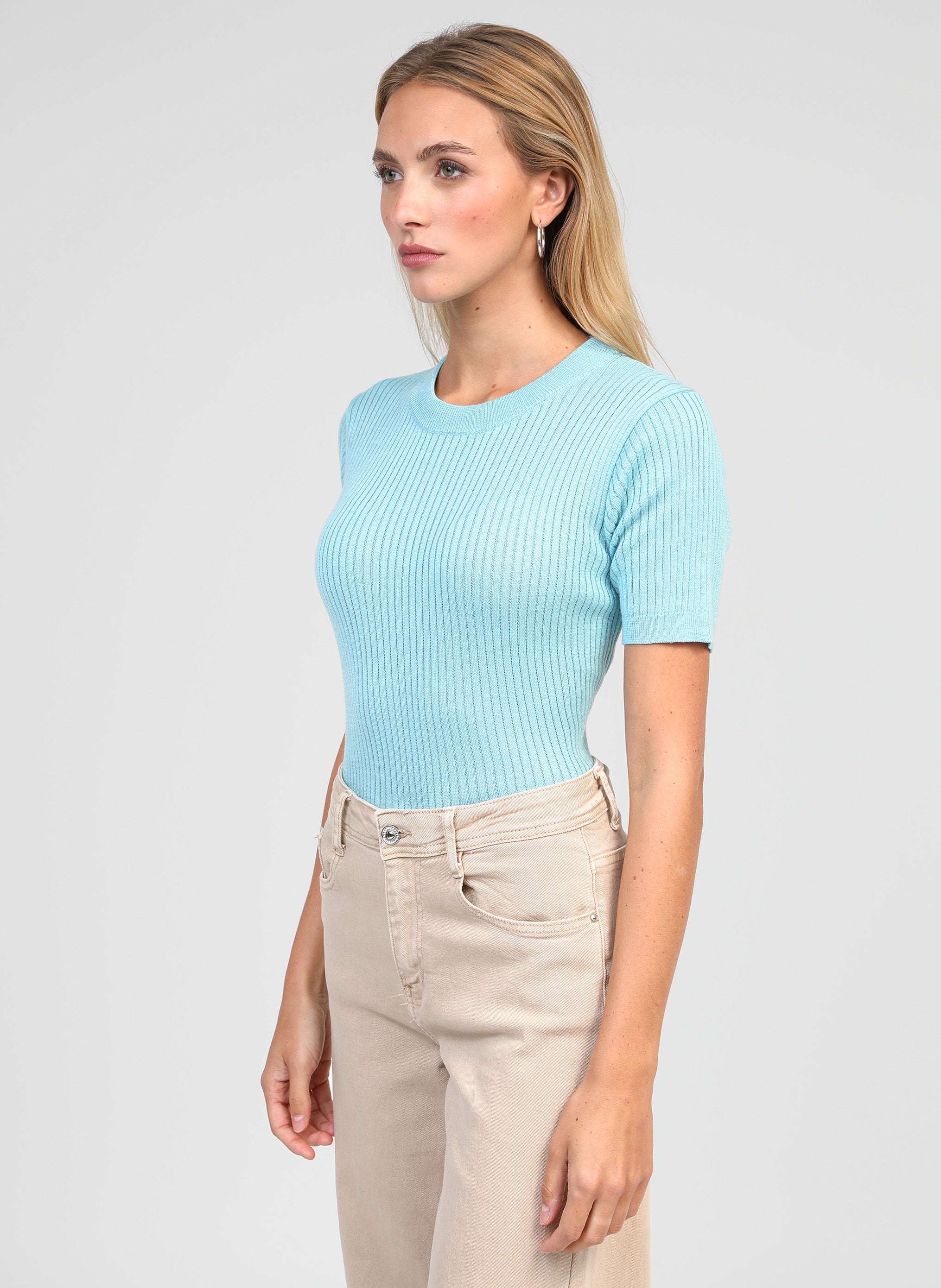 PULL LESIENNA turquoise