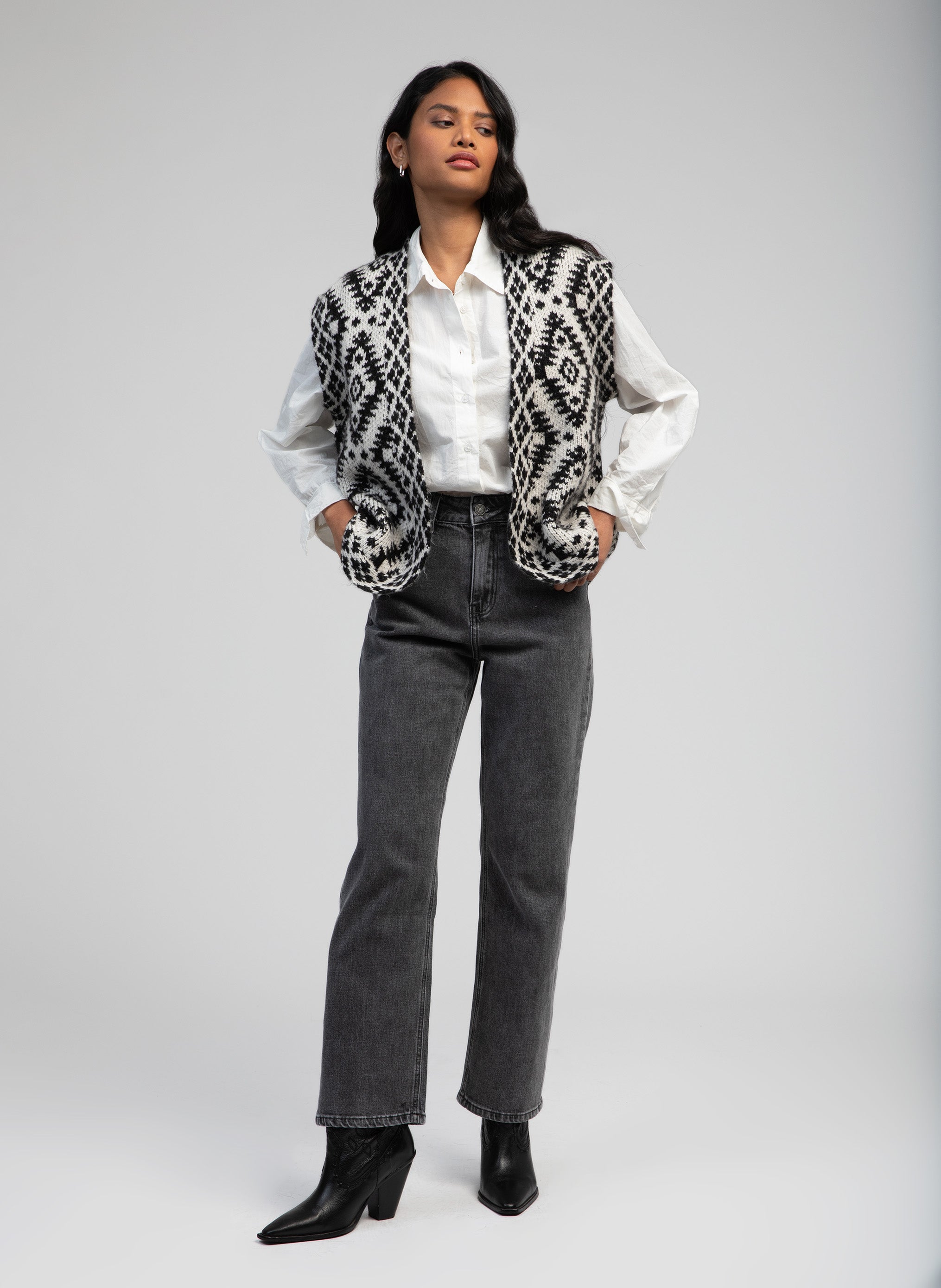 CARDIGAN LETHNIK noir