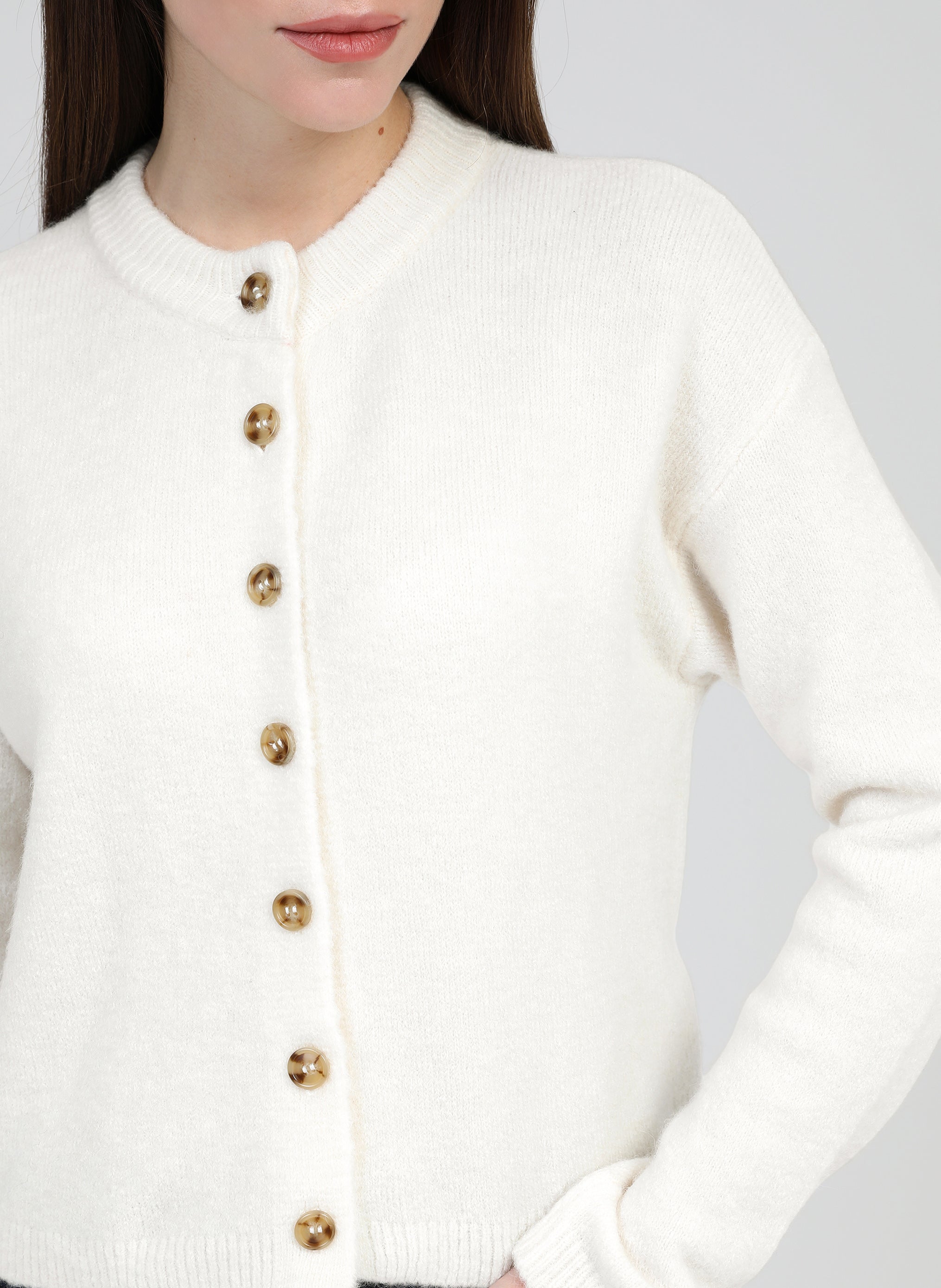 GILET LETIANA ecru
