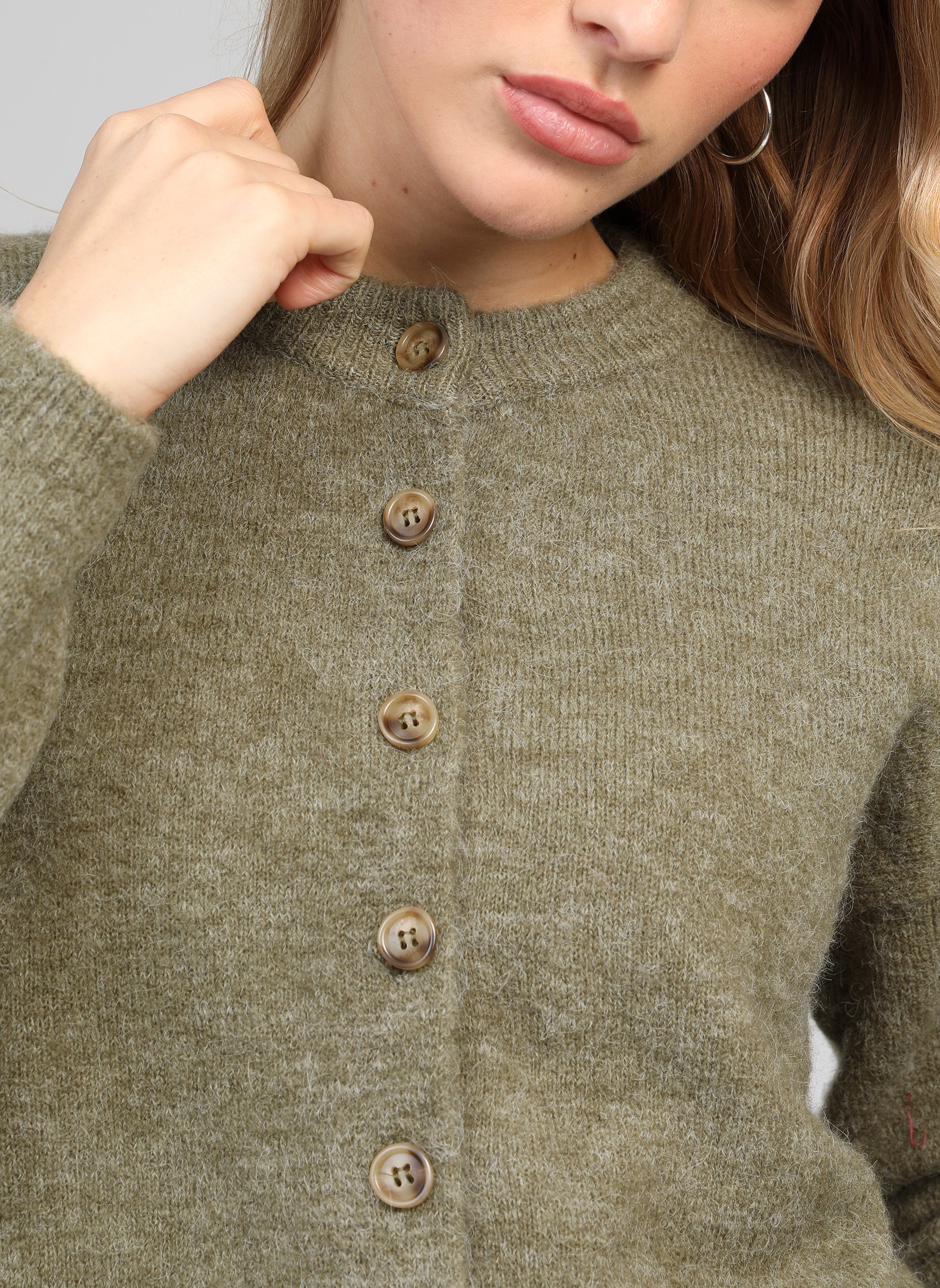 GILET LETIANA tilleul