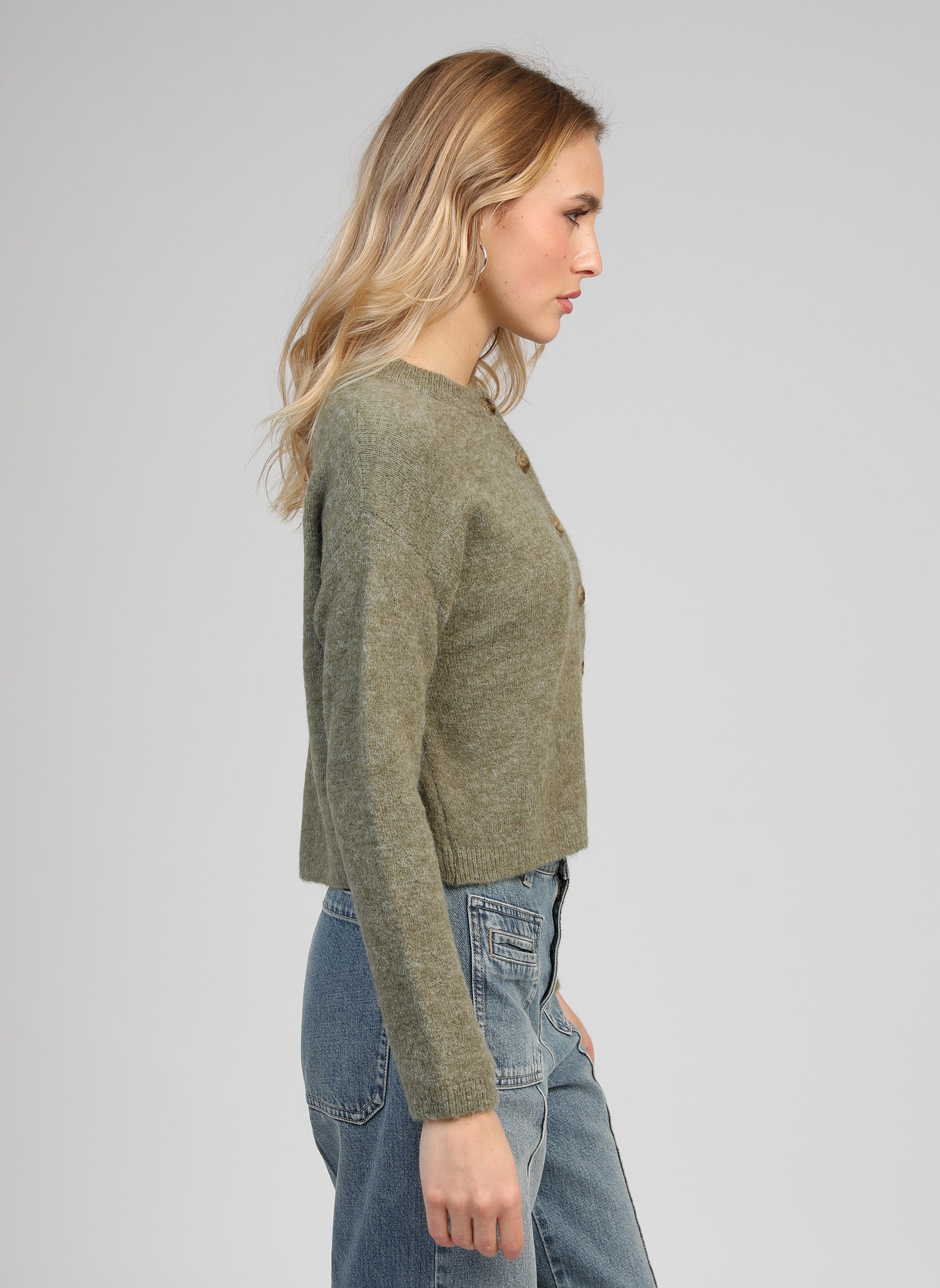 GILET LETIANA tilleul