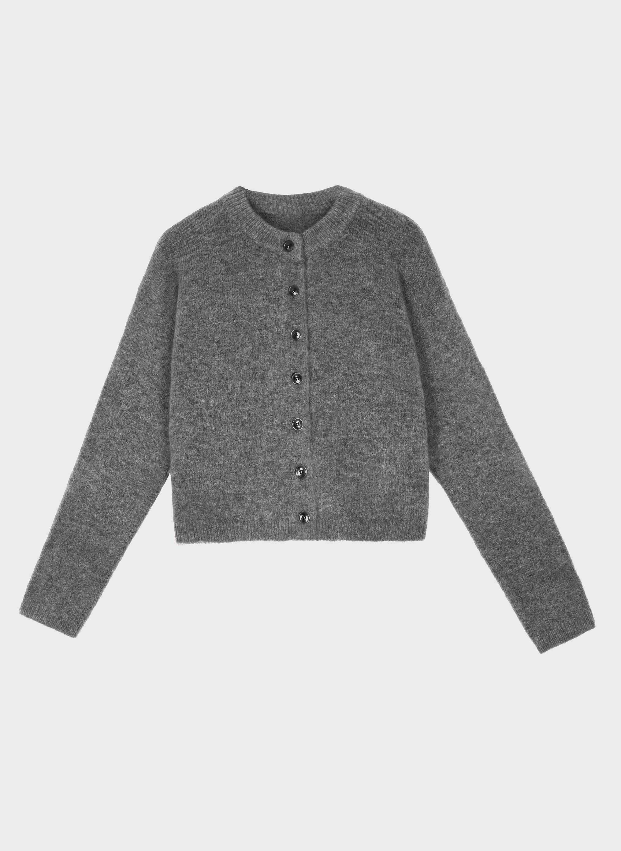 GILET LETIANA gris chine