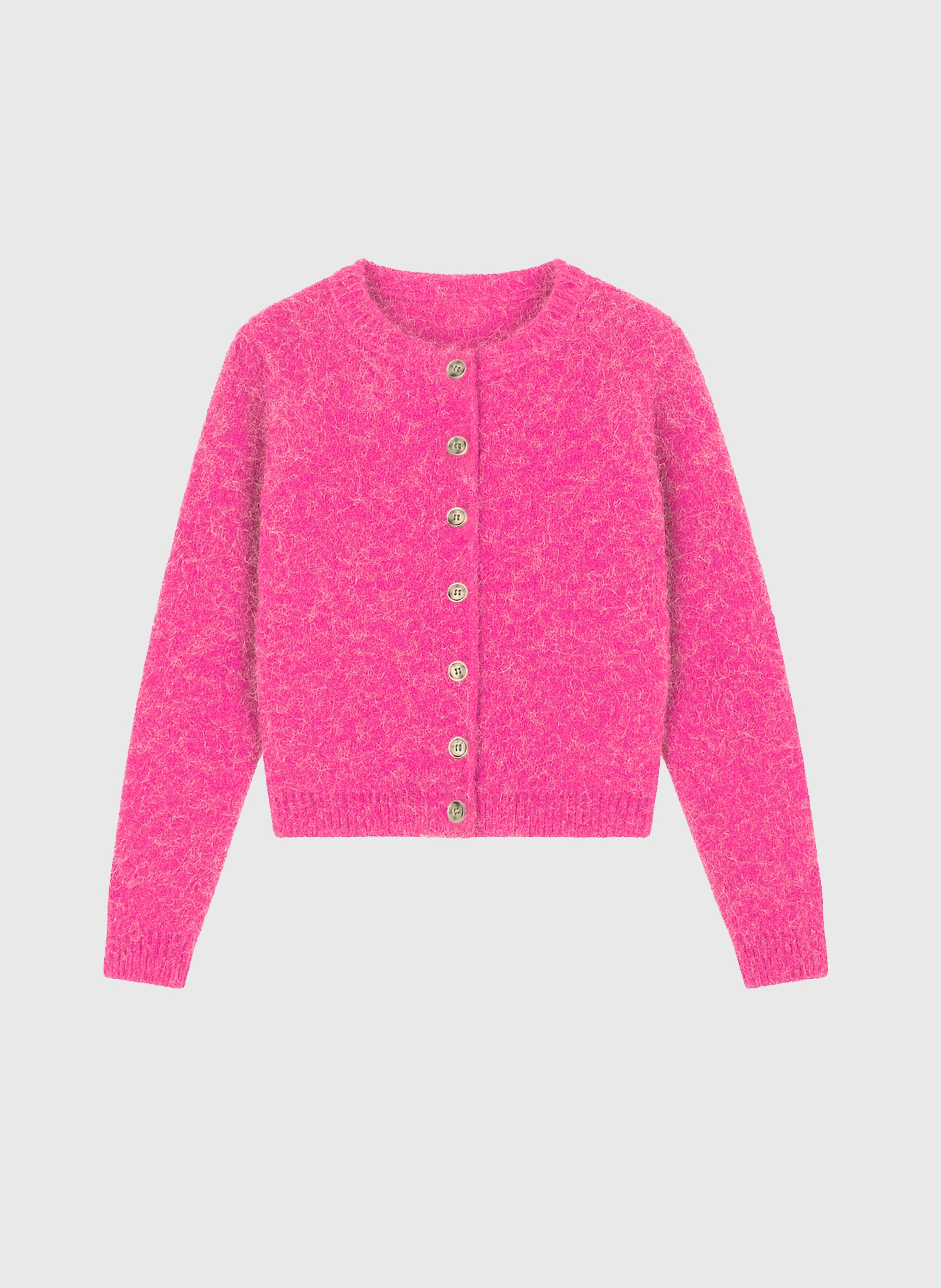 GILET LETIANA rose fluo