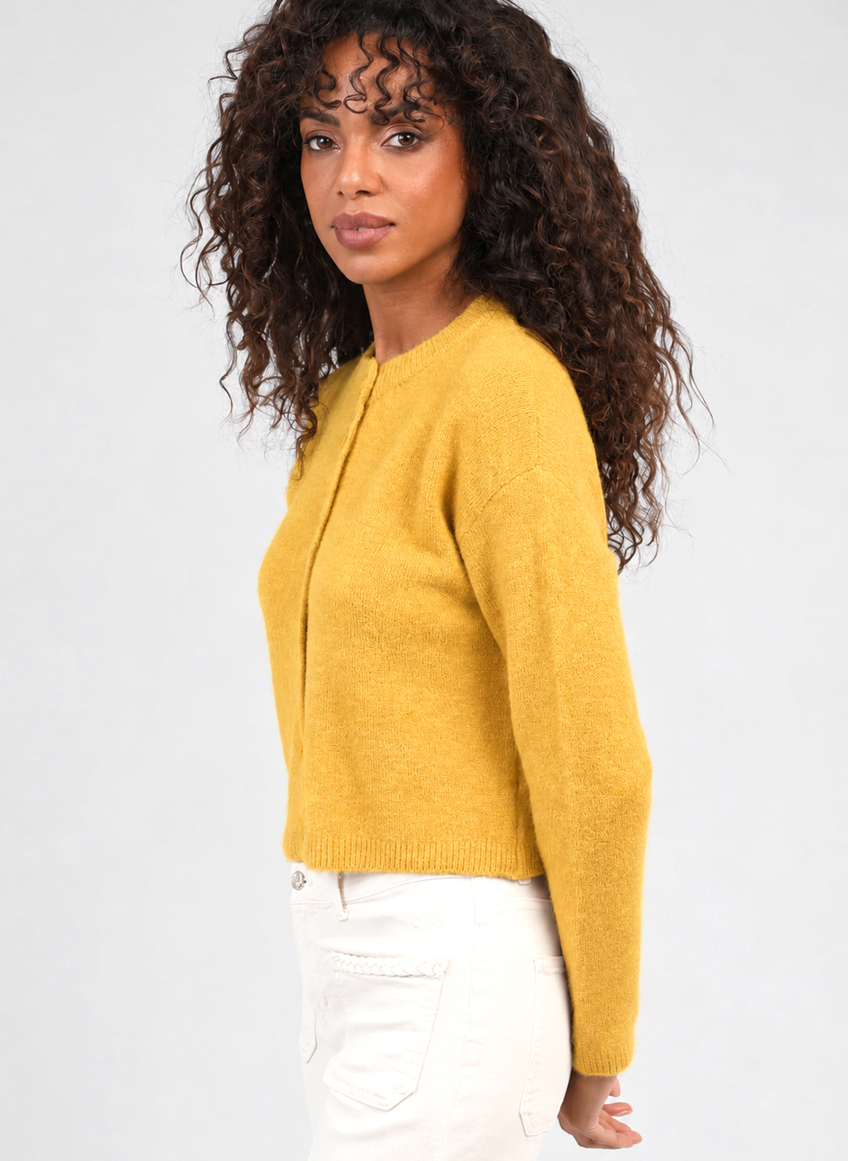 GILET LETIANA ocre