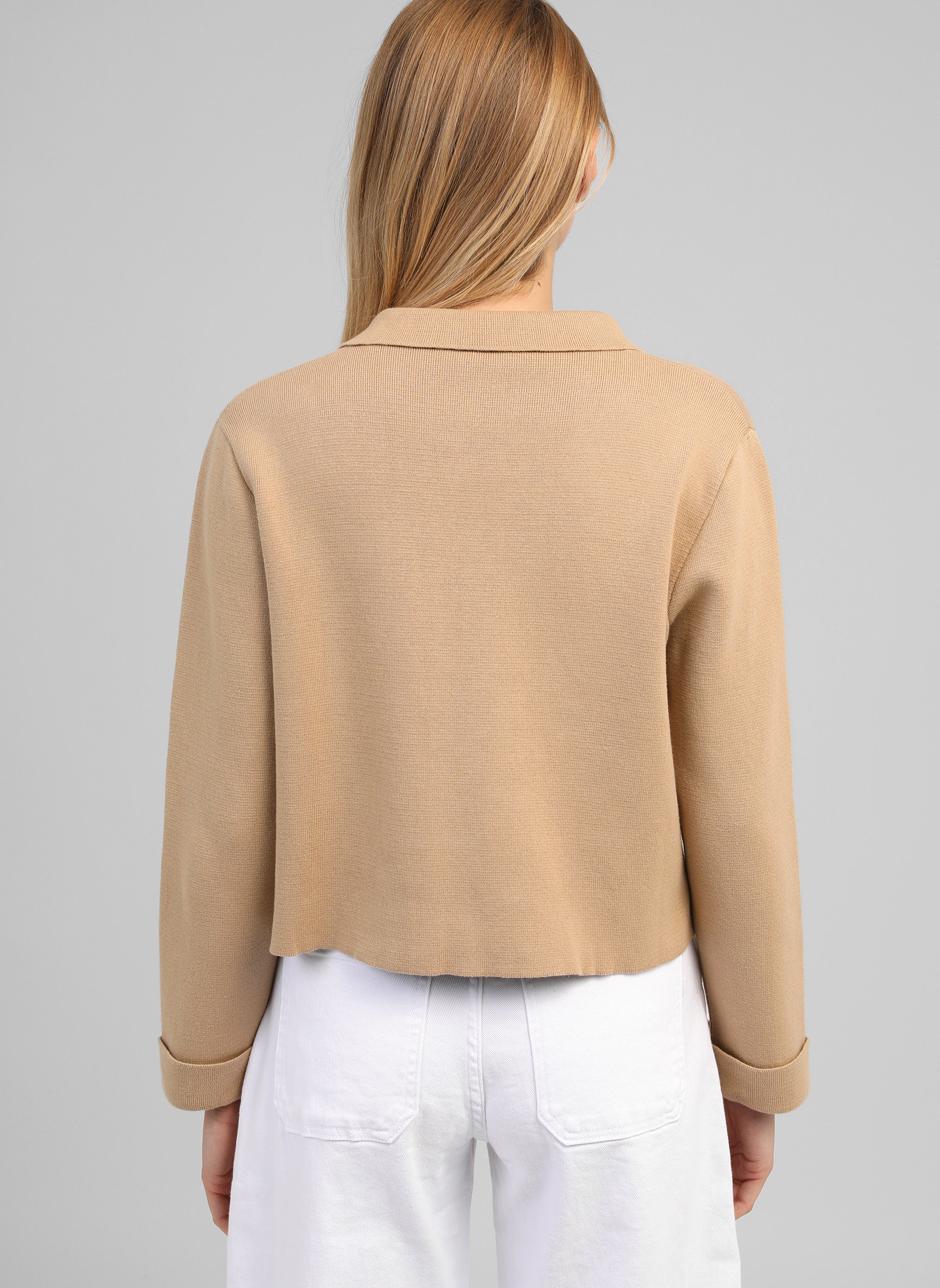 GILET LEVALIMANA camel