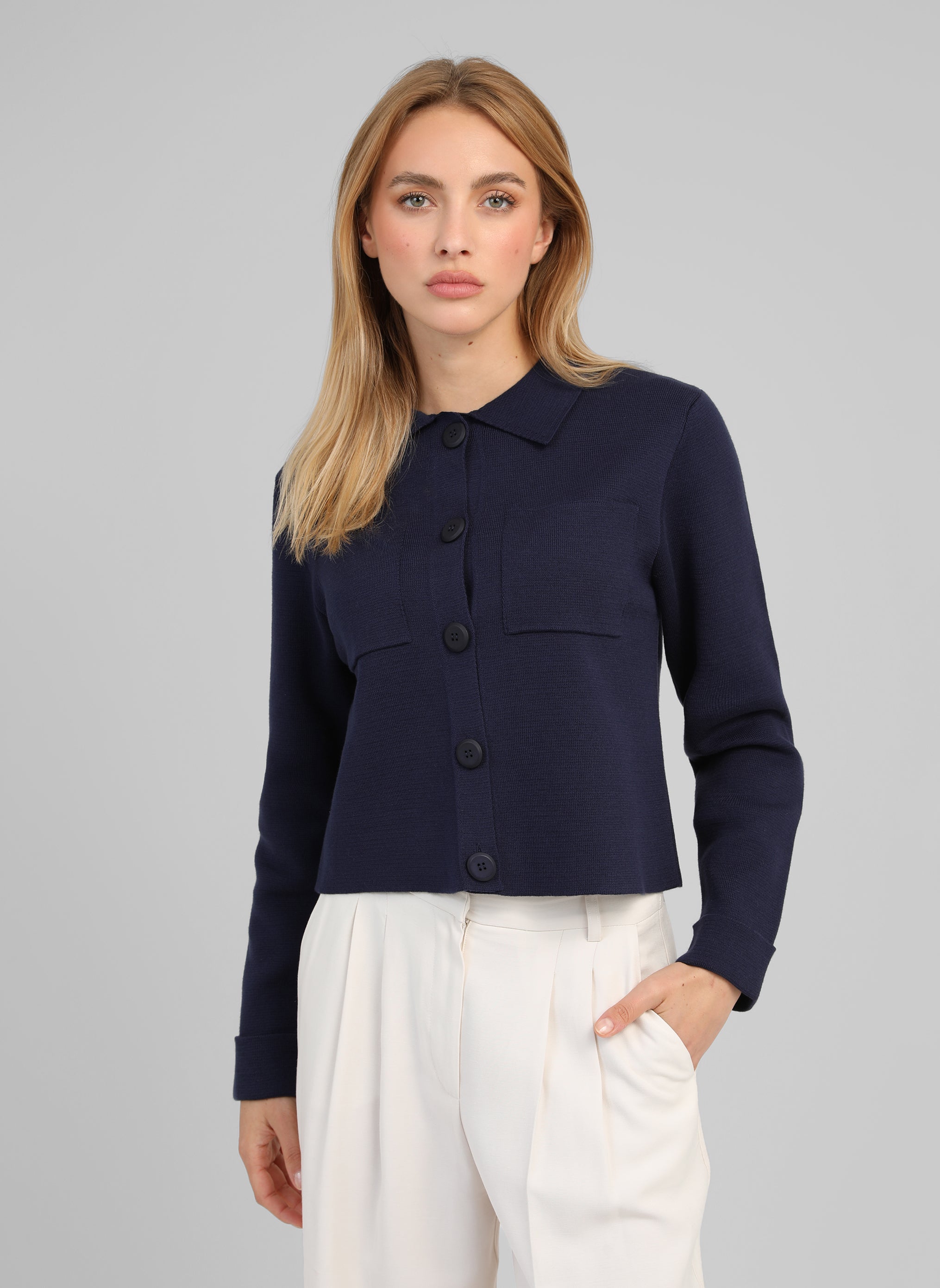 GILET LEVALIMANA marine