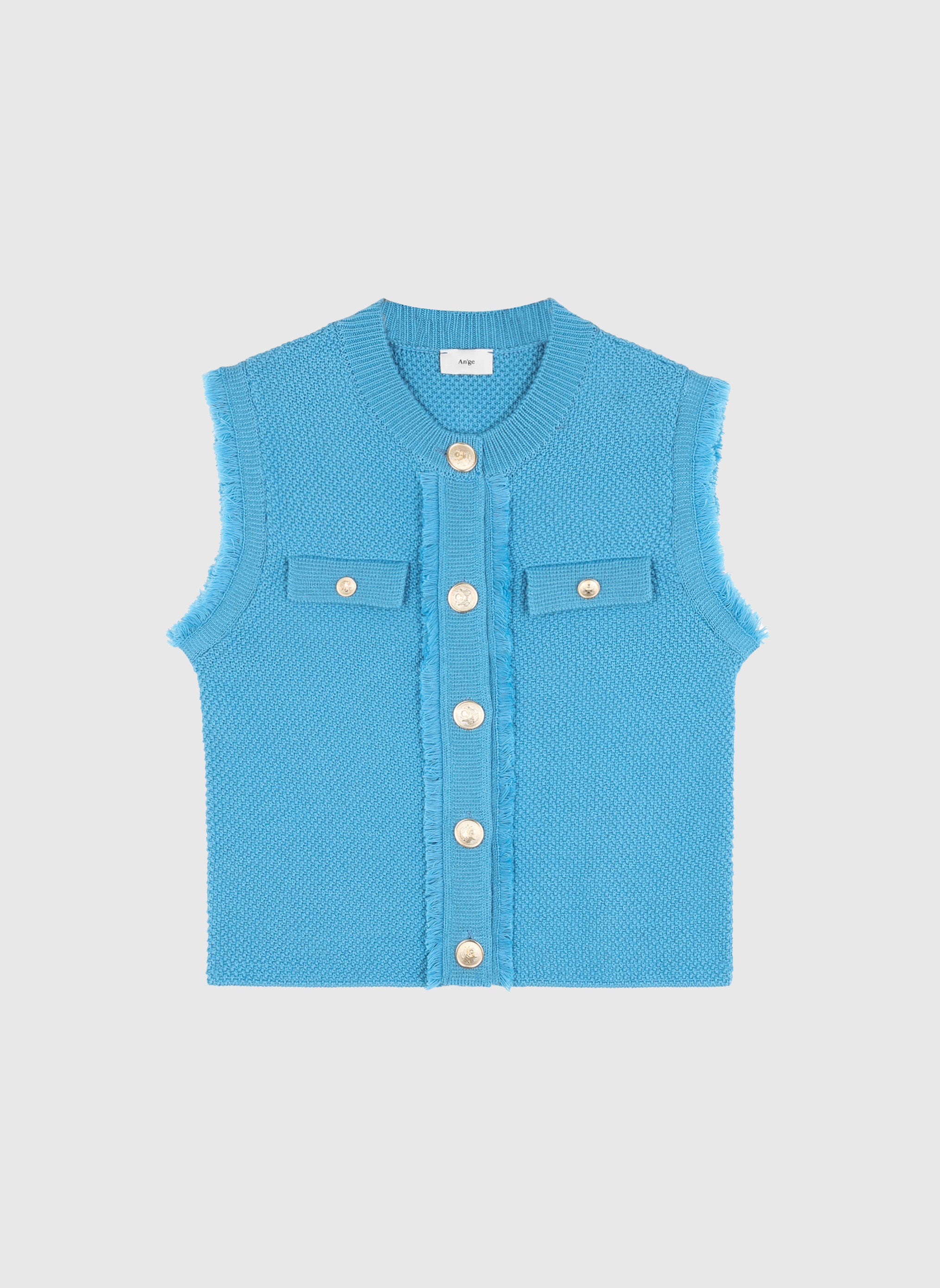 CARDIGAN LEVAYANI bleu