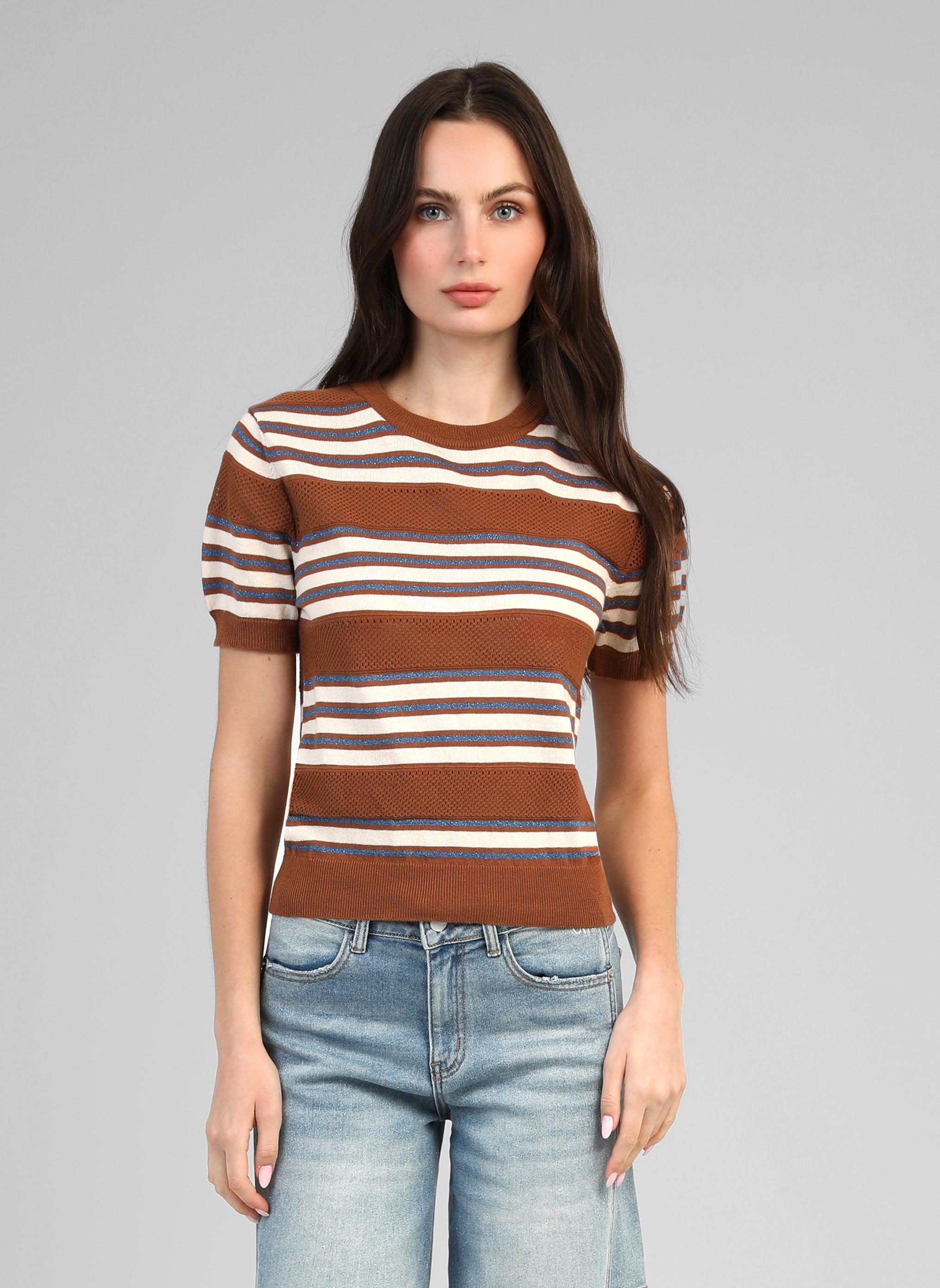 PULL LEVELIO marron