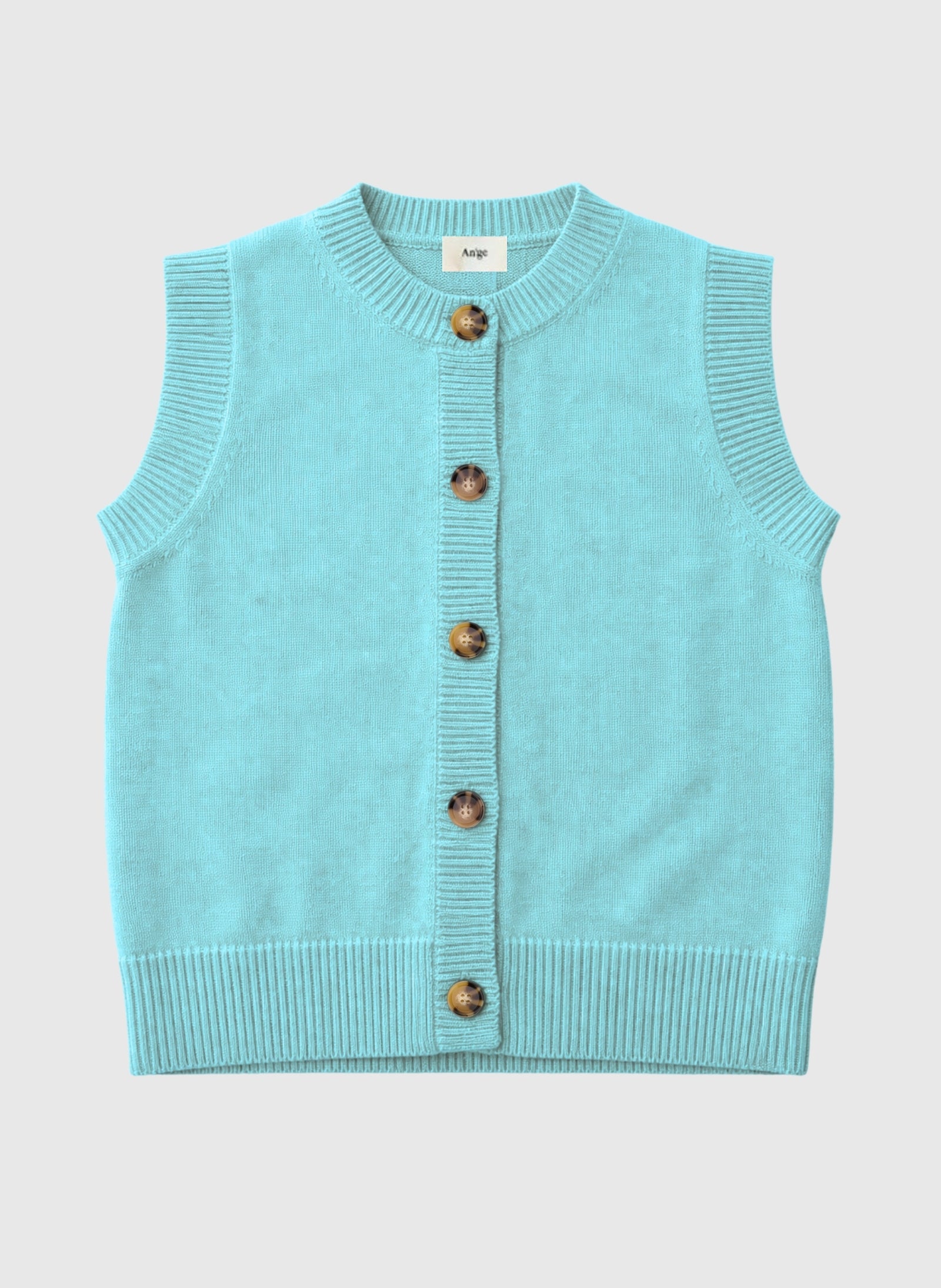 GILET LEVIONA turquoise