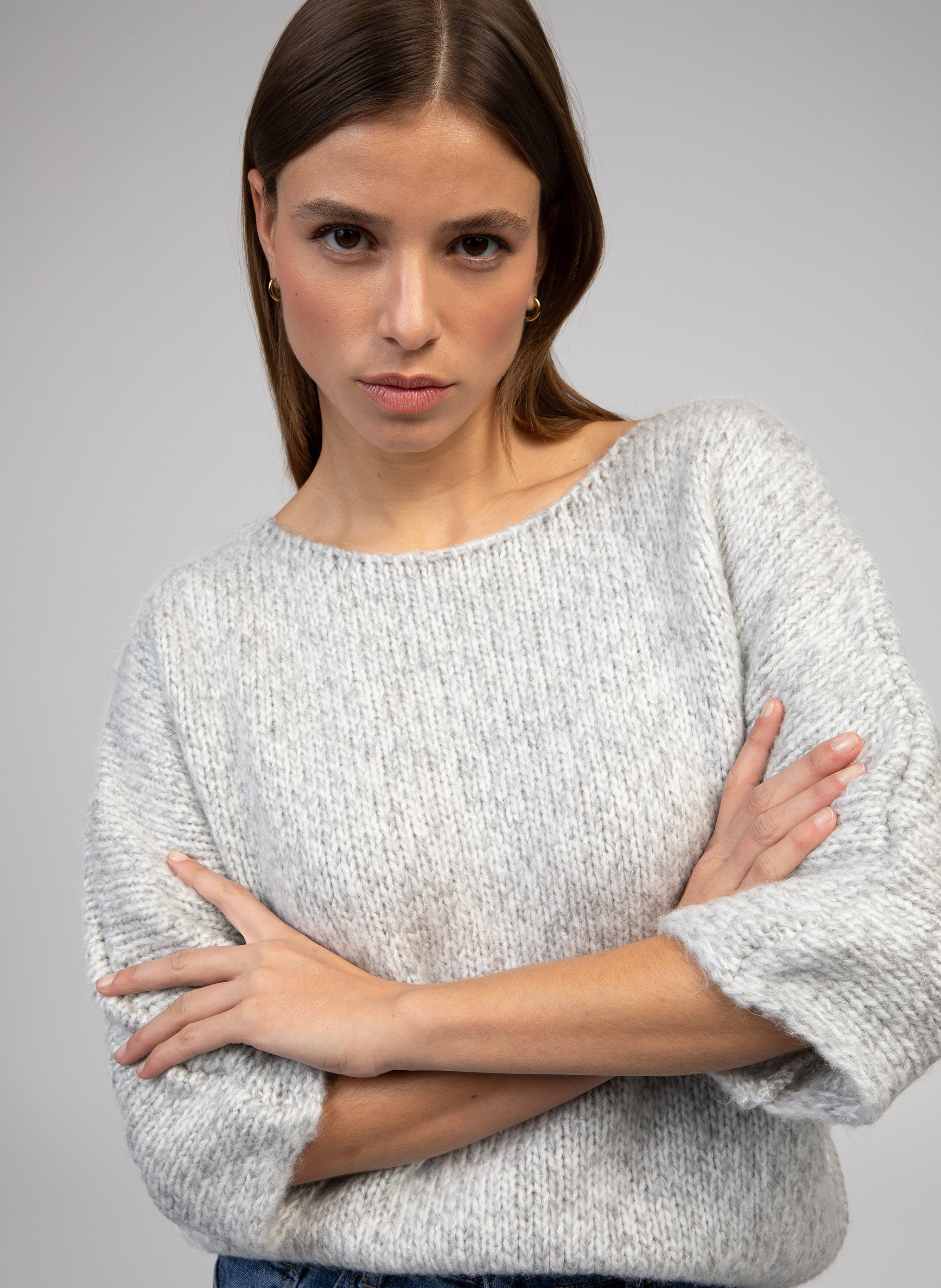 PULL LOLYMPIA gris