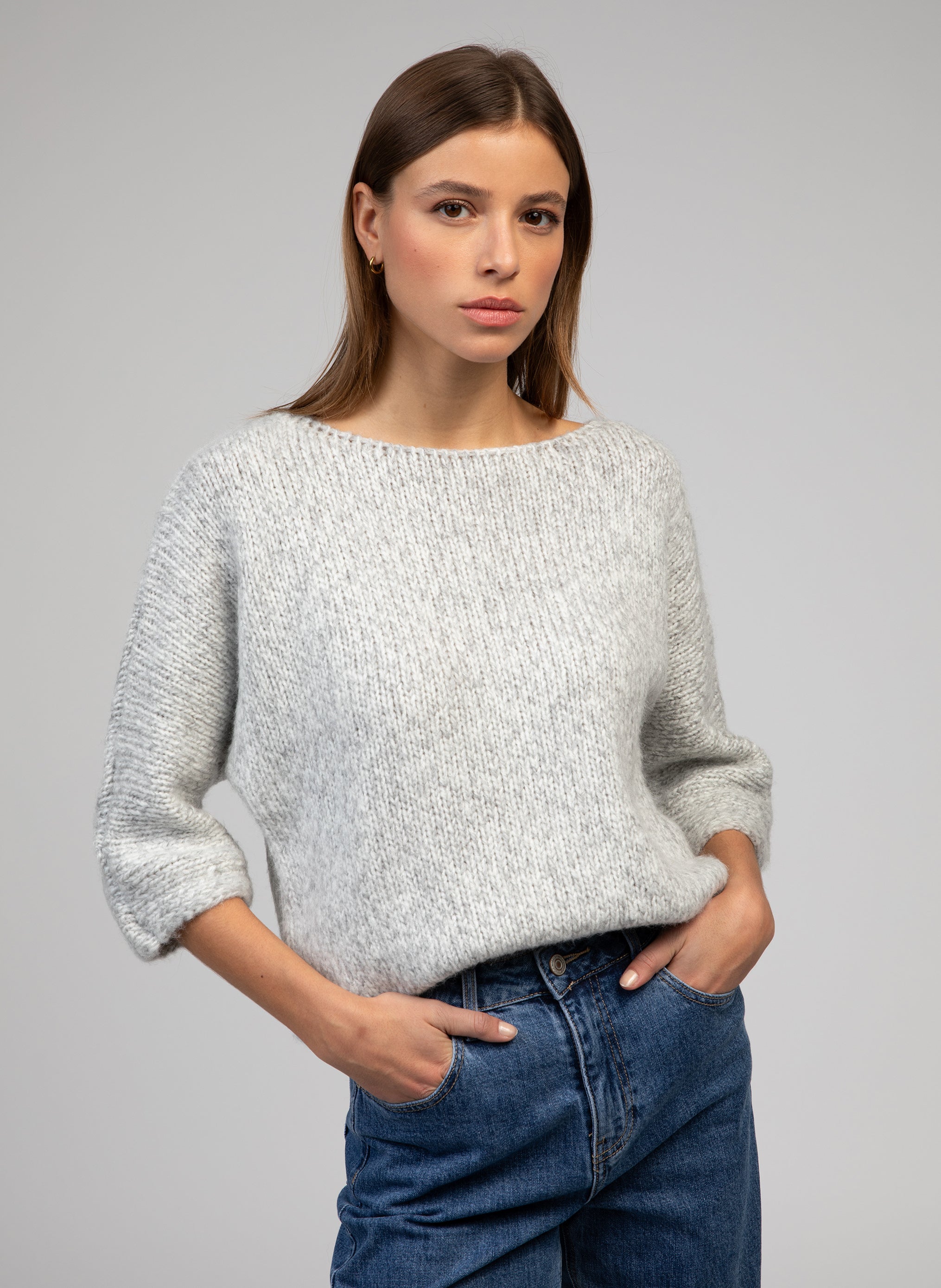 PULL LOLYMPIA gris