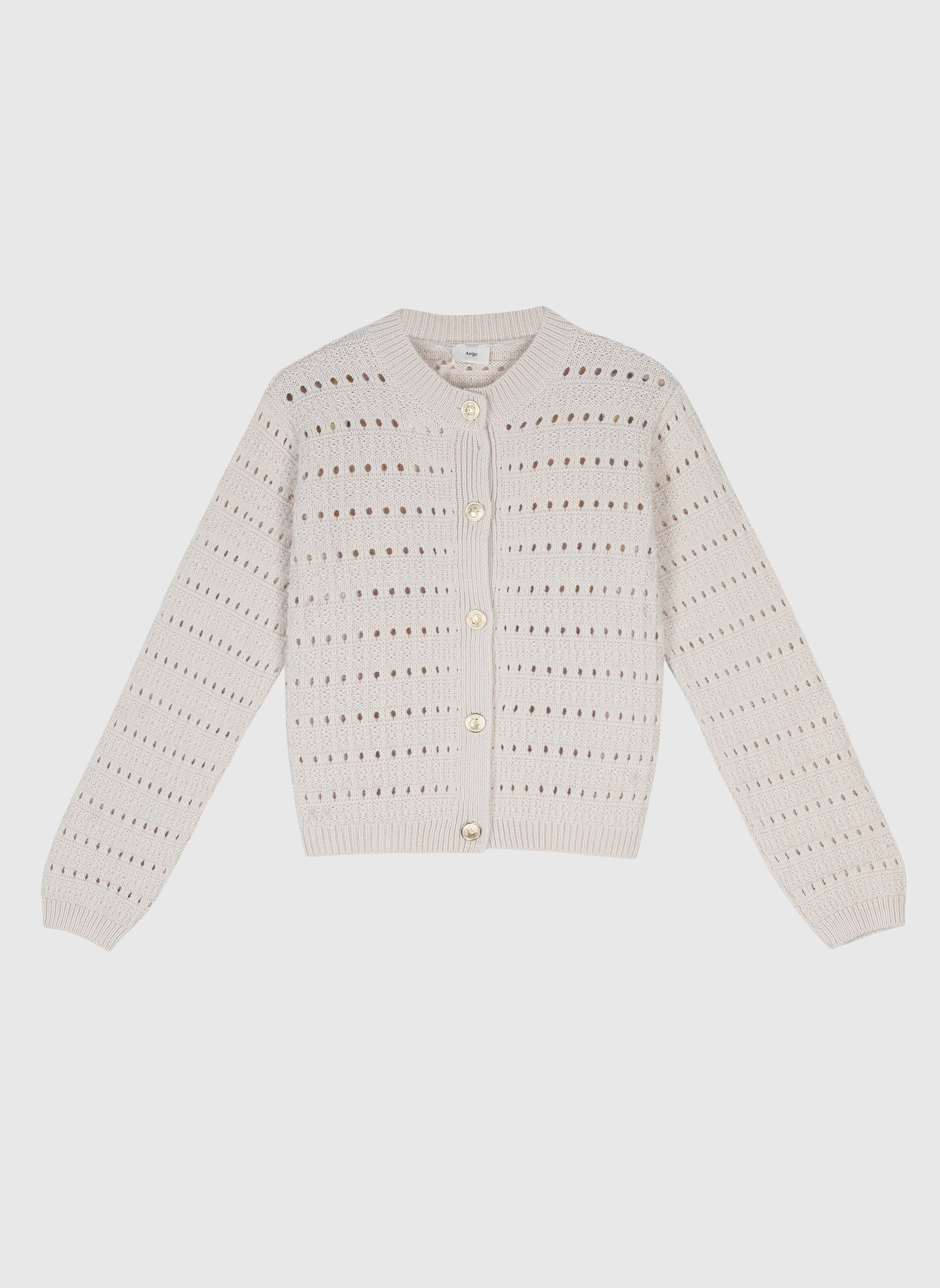 GILET LONORINE ecru