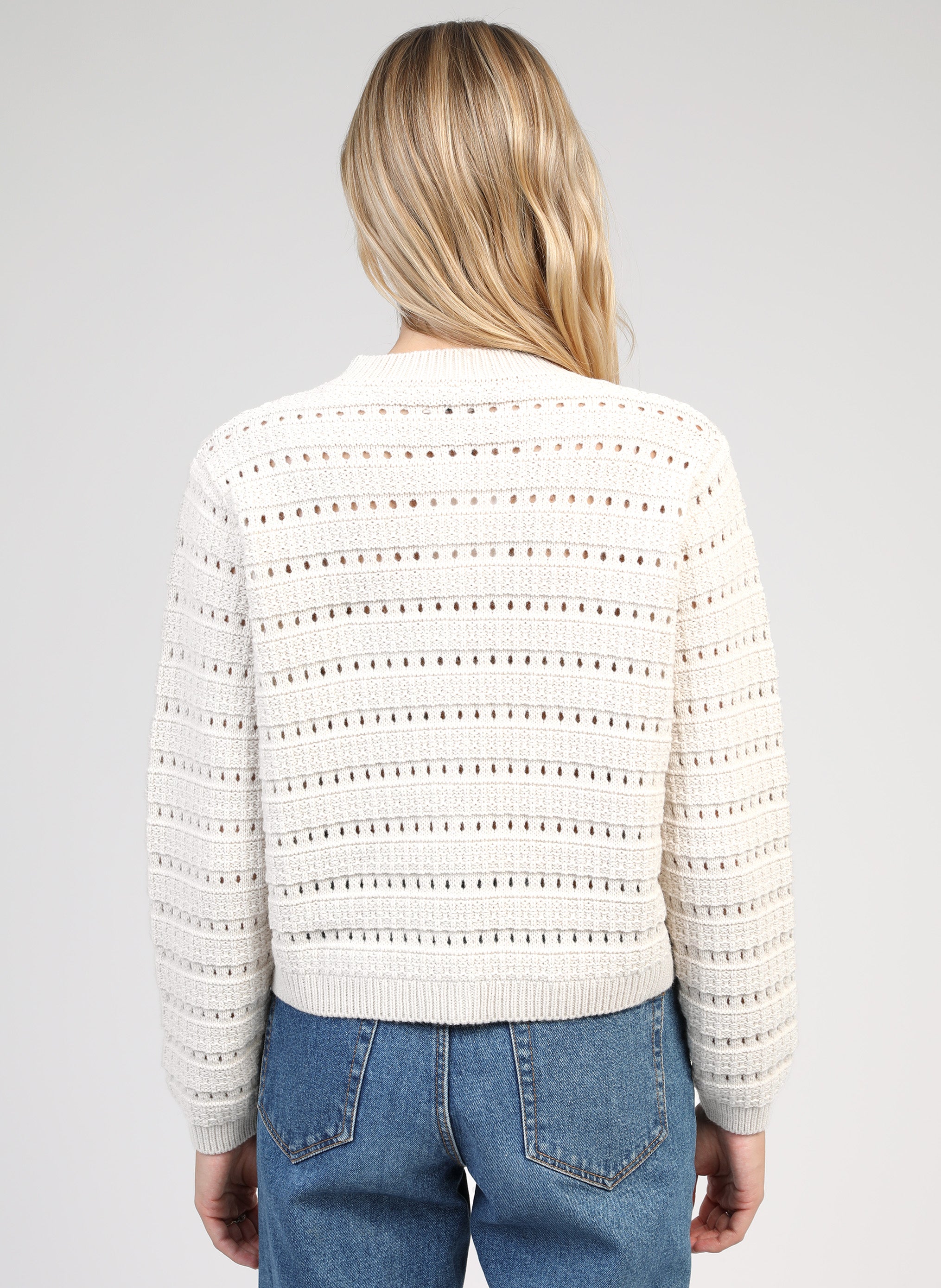 GILET LONORINE ecru