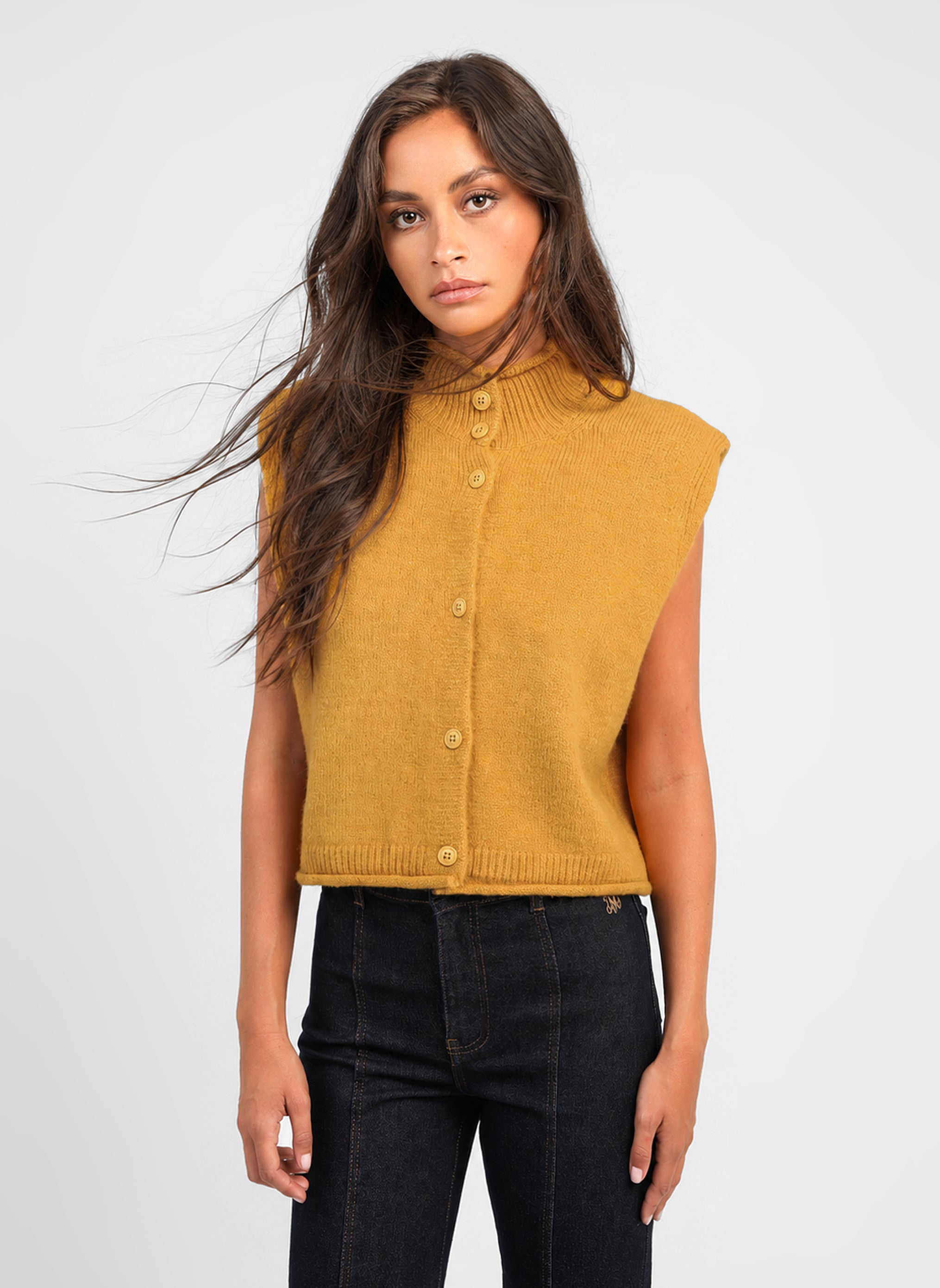 CHALECO LOROKIA amarillo
