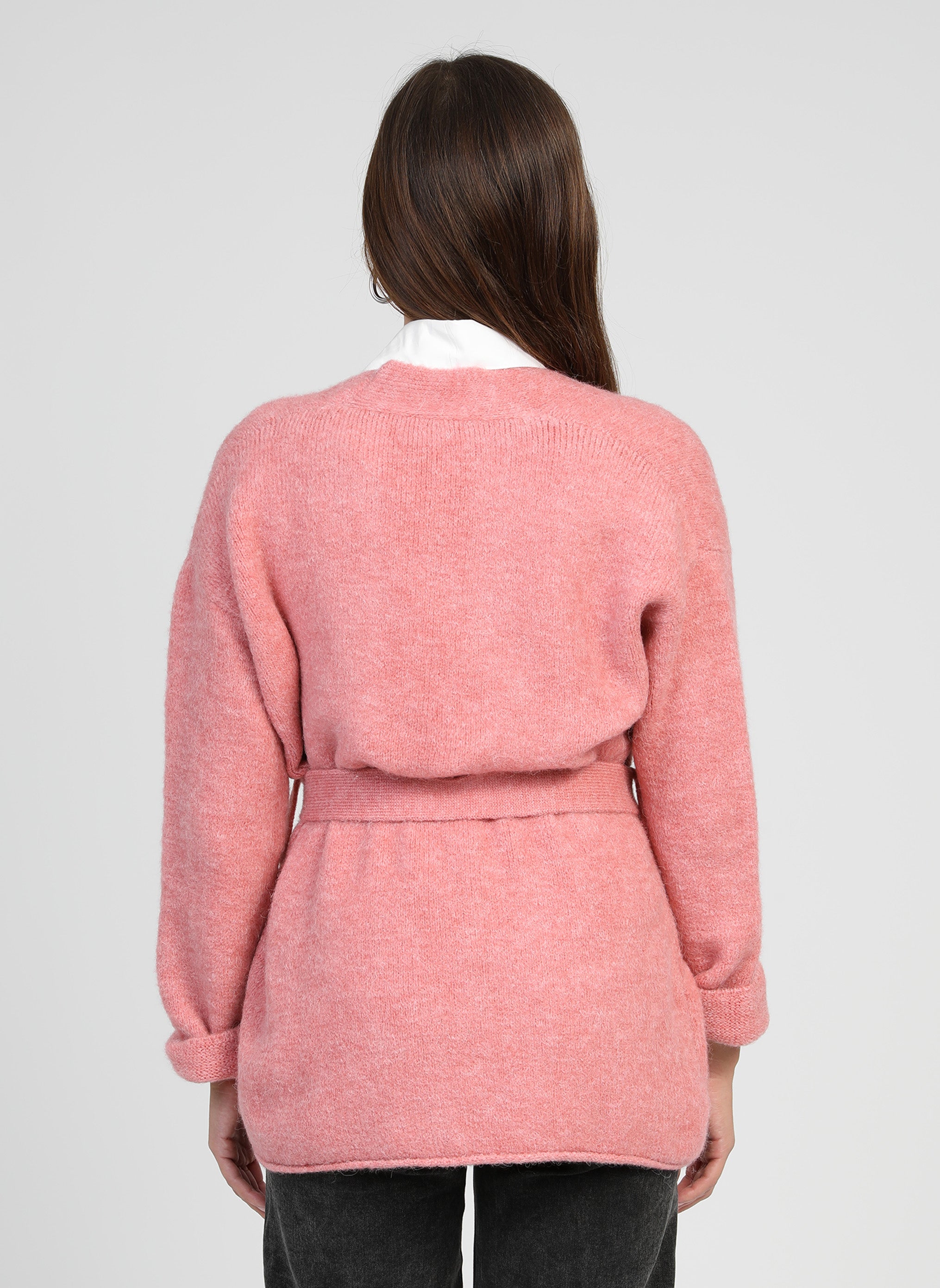 GILET LOUNA rose