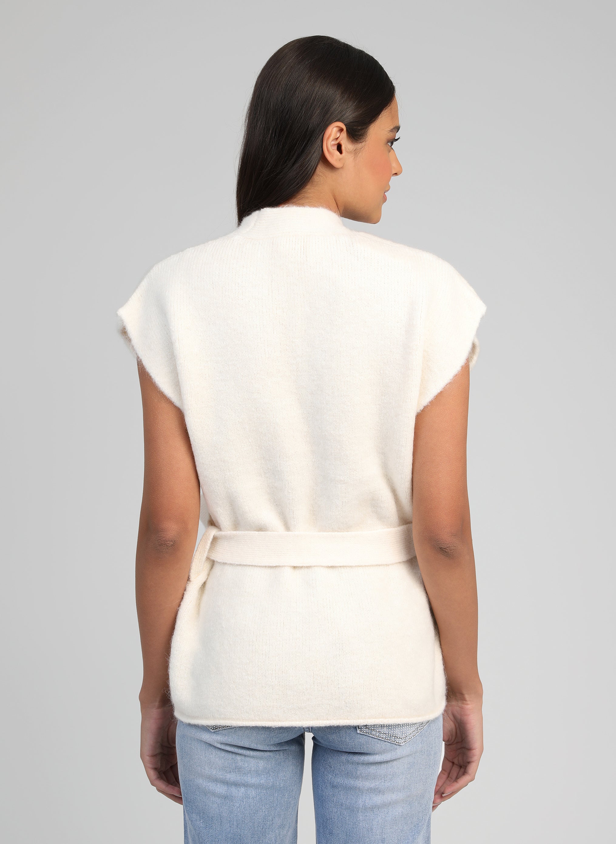 GILET LOUNINI ecru