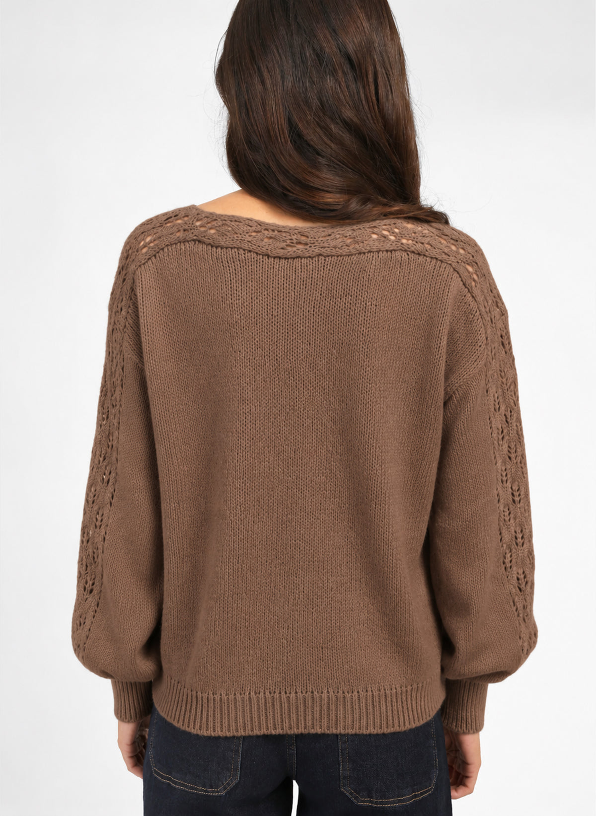 LUCINDY Sweater, Hazelnut