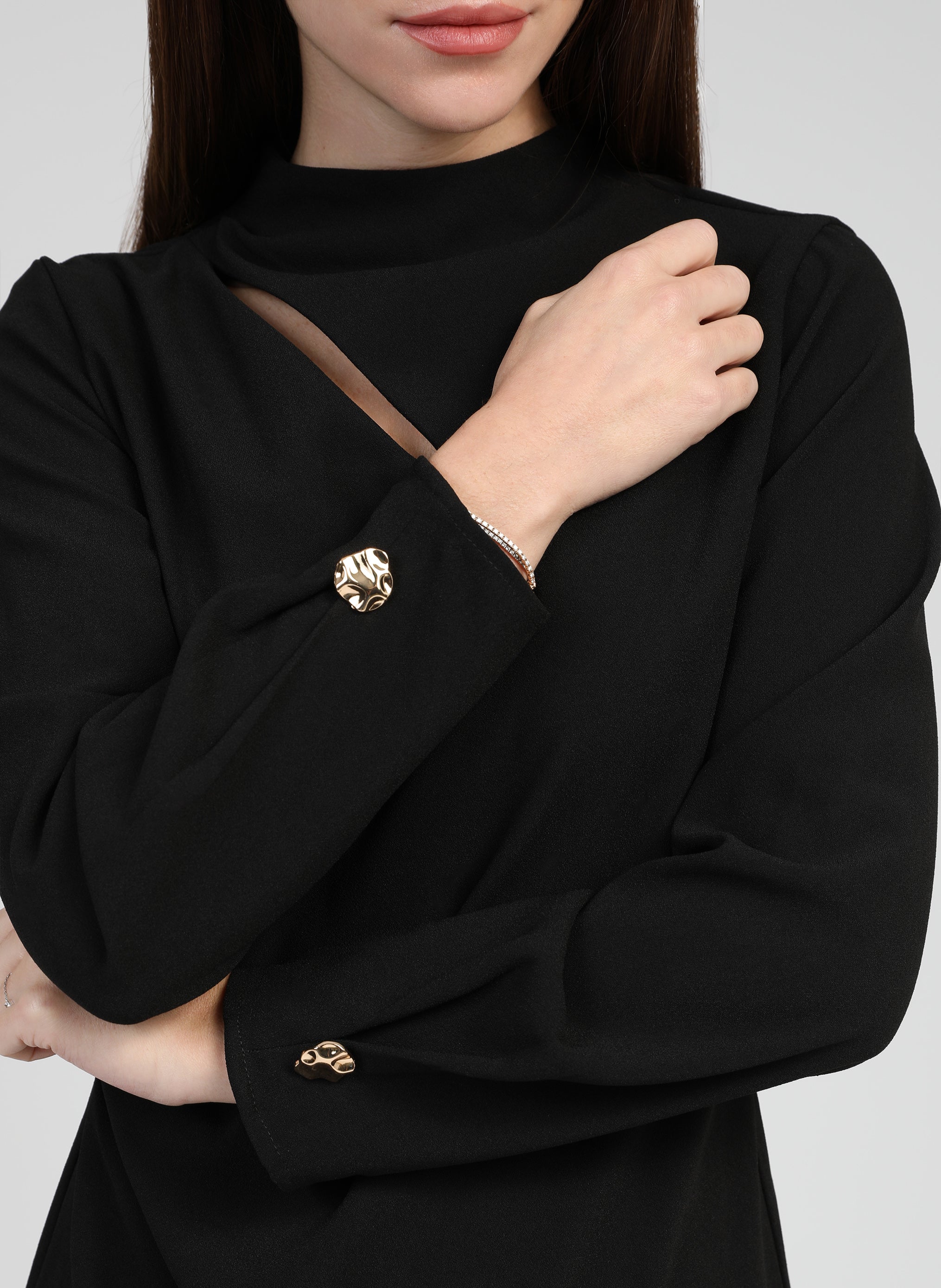 ROBE COURTE MALOLA noir