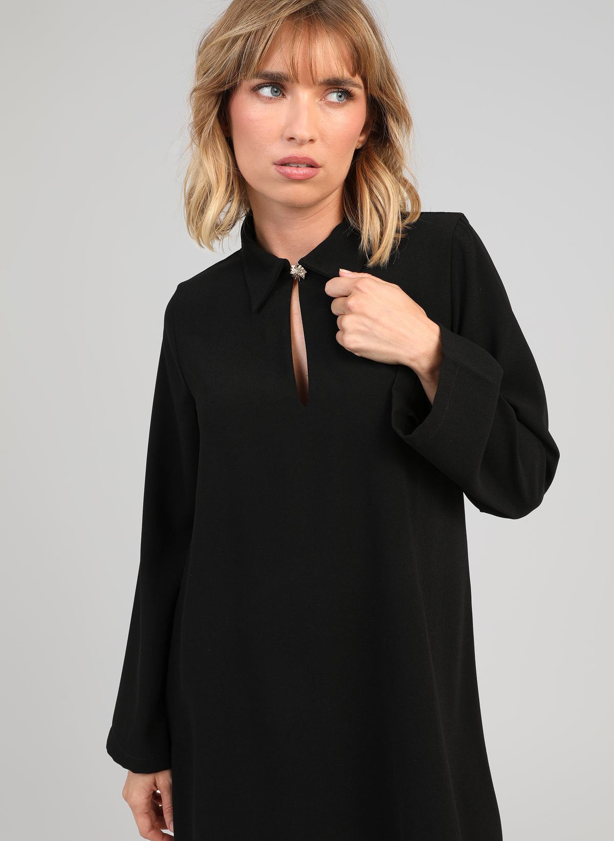 ROBE COURTE MALOPA noir