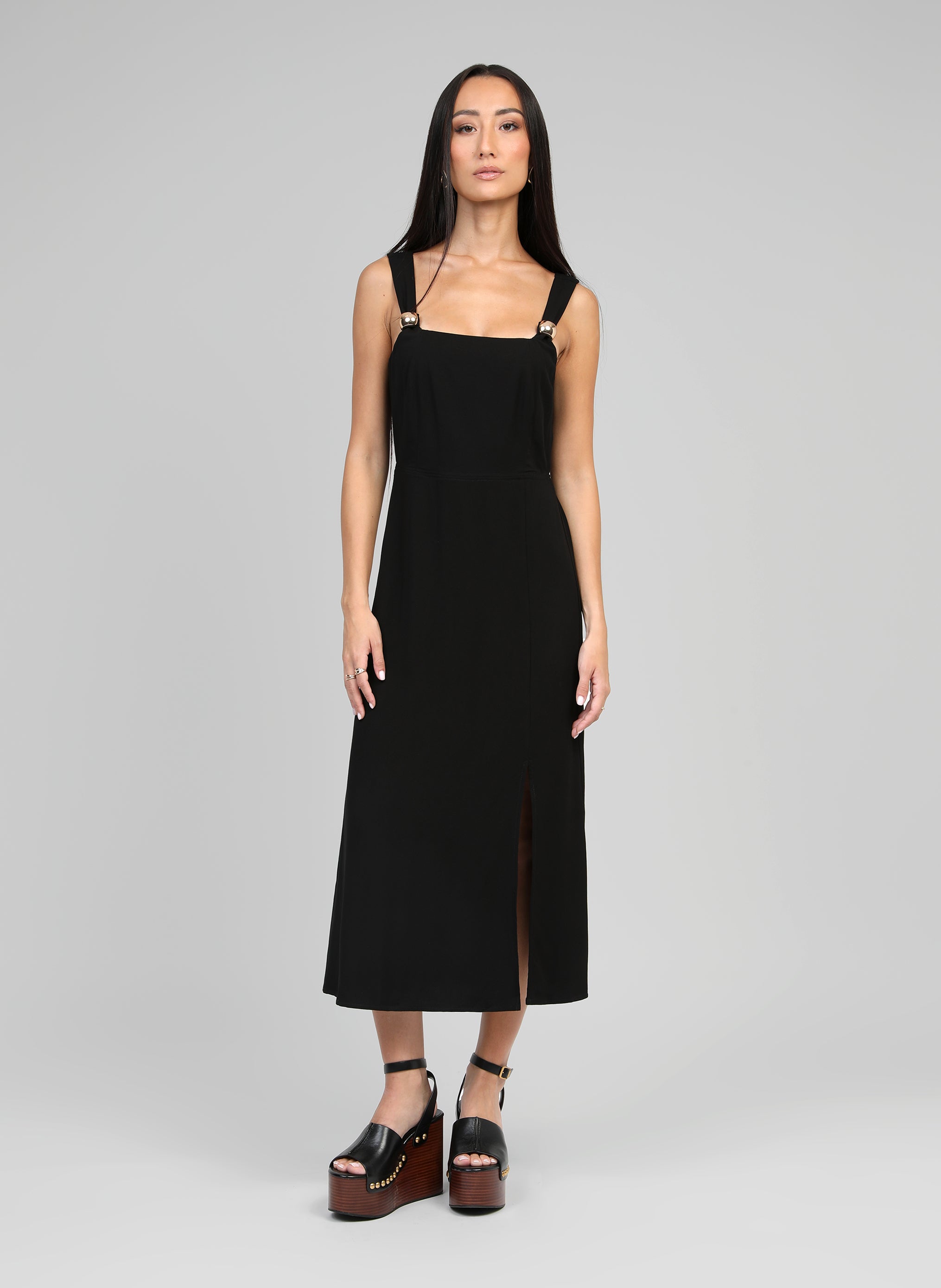 ROBE LONGUE MANILA noir