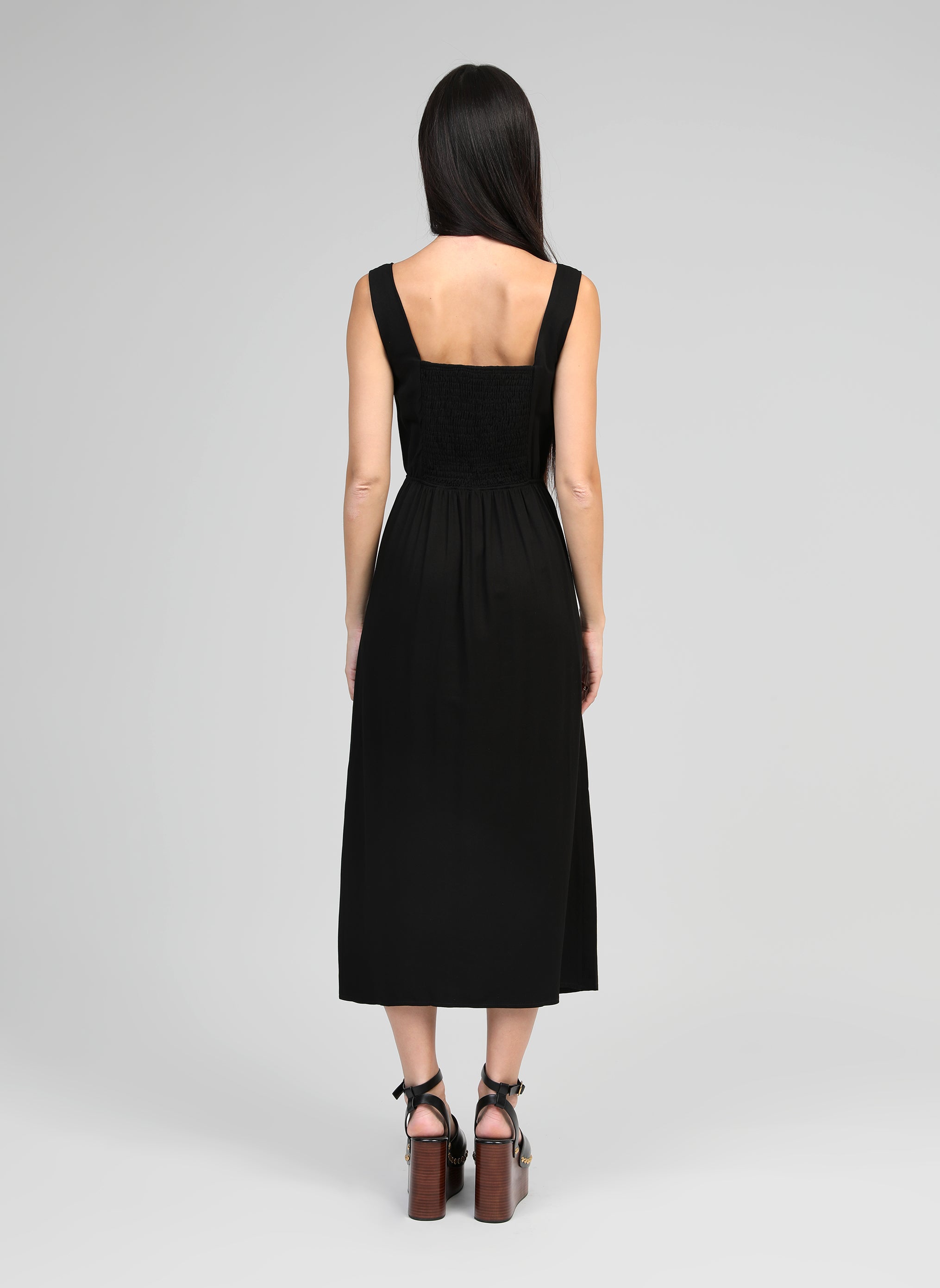 ROBE LONGUE MANILA noir