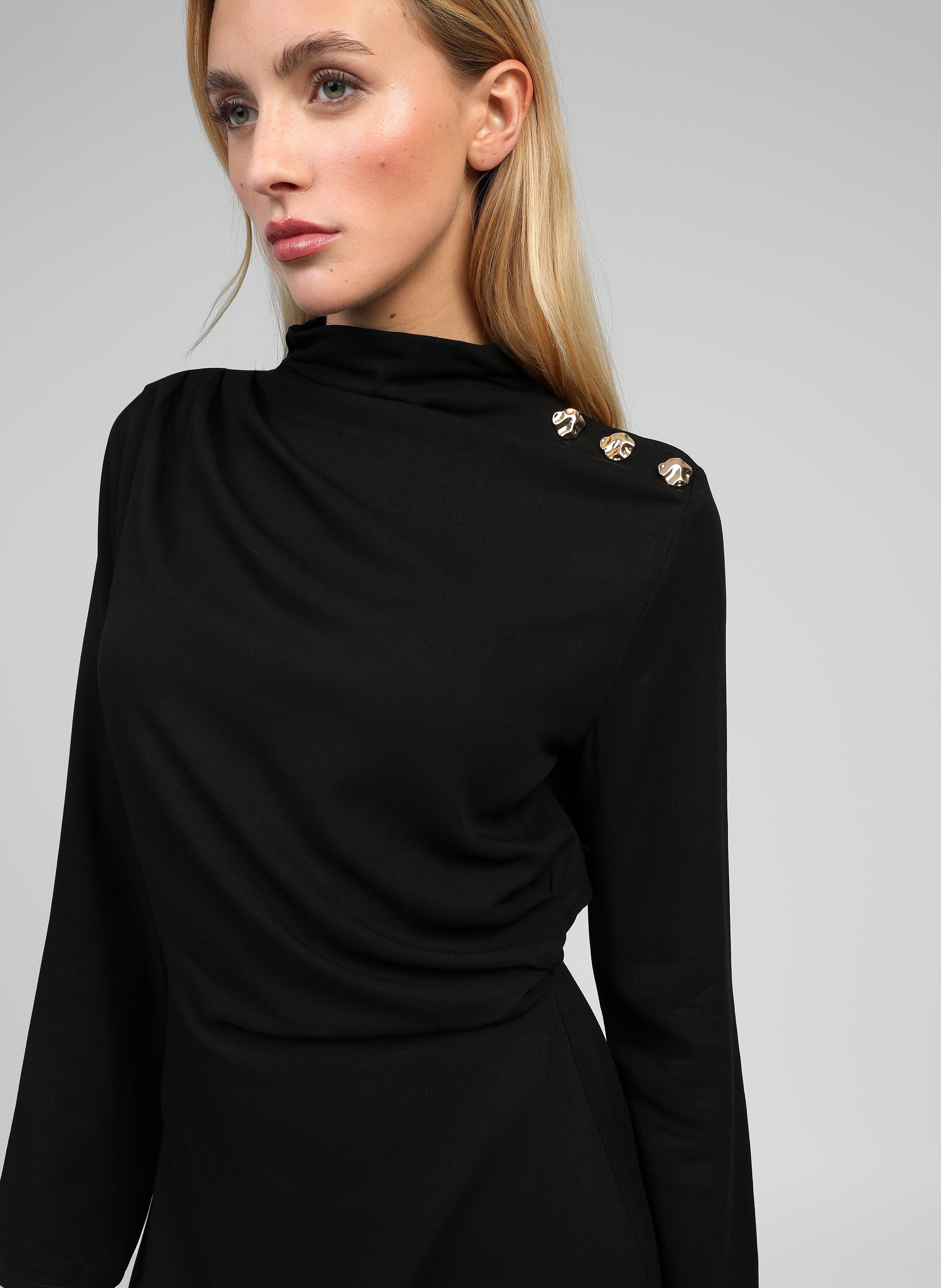 ROBE COURTE MANINON noir