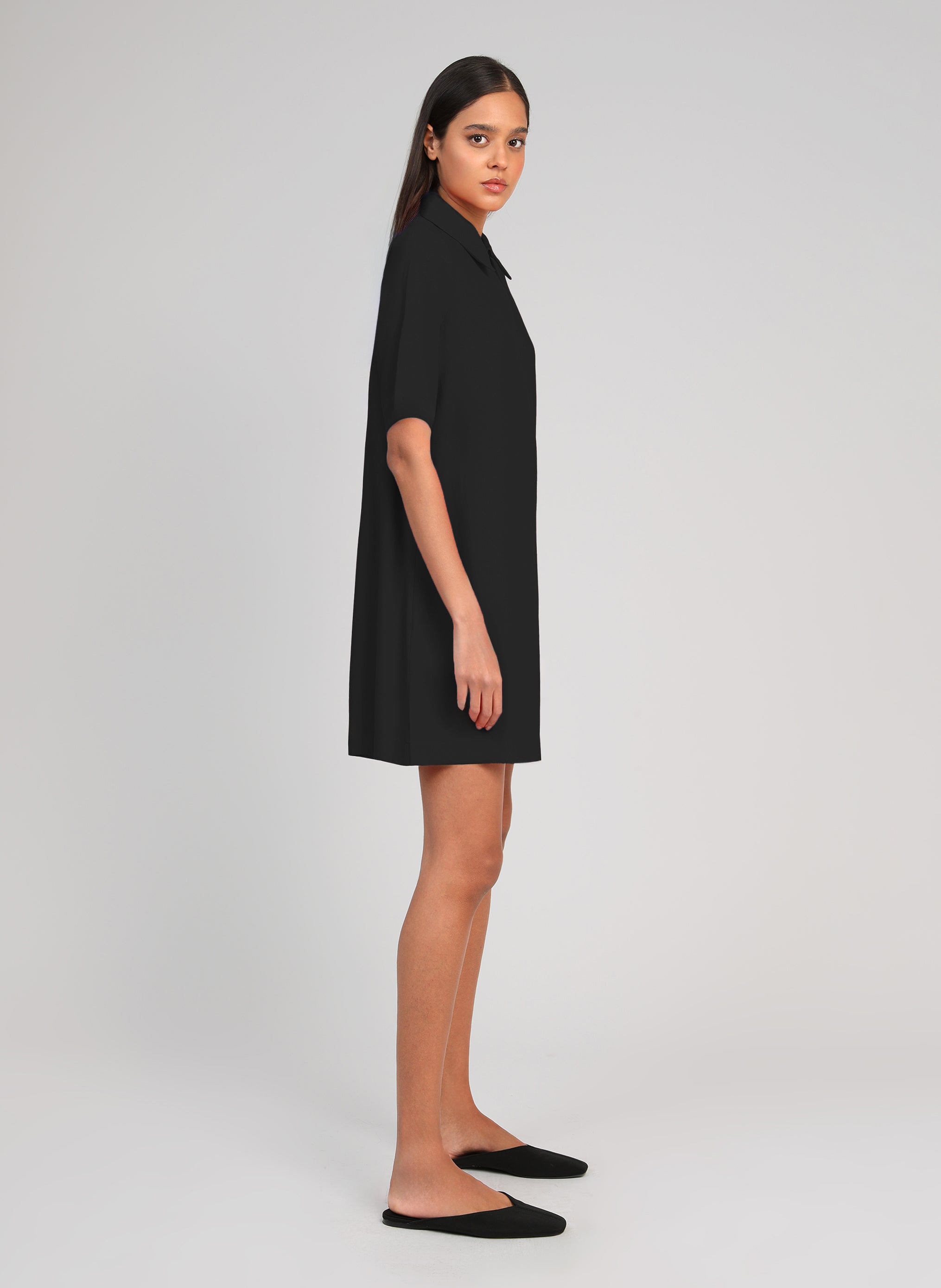 ROBE COURTE MAPAULA noir