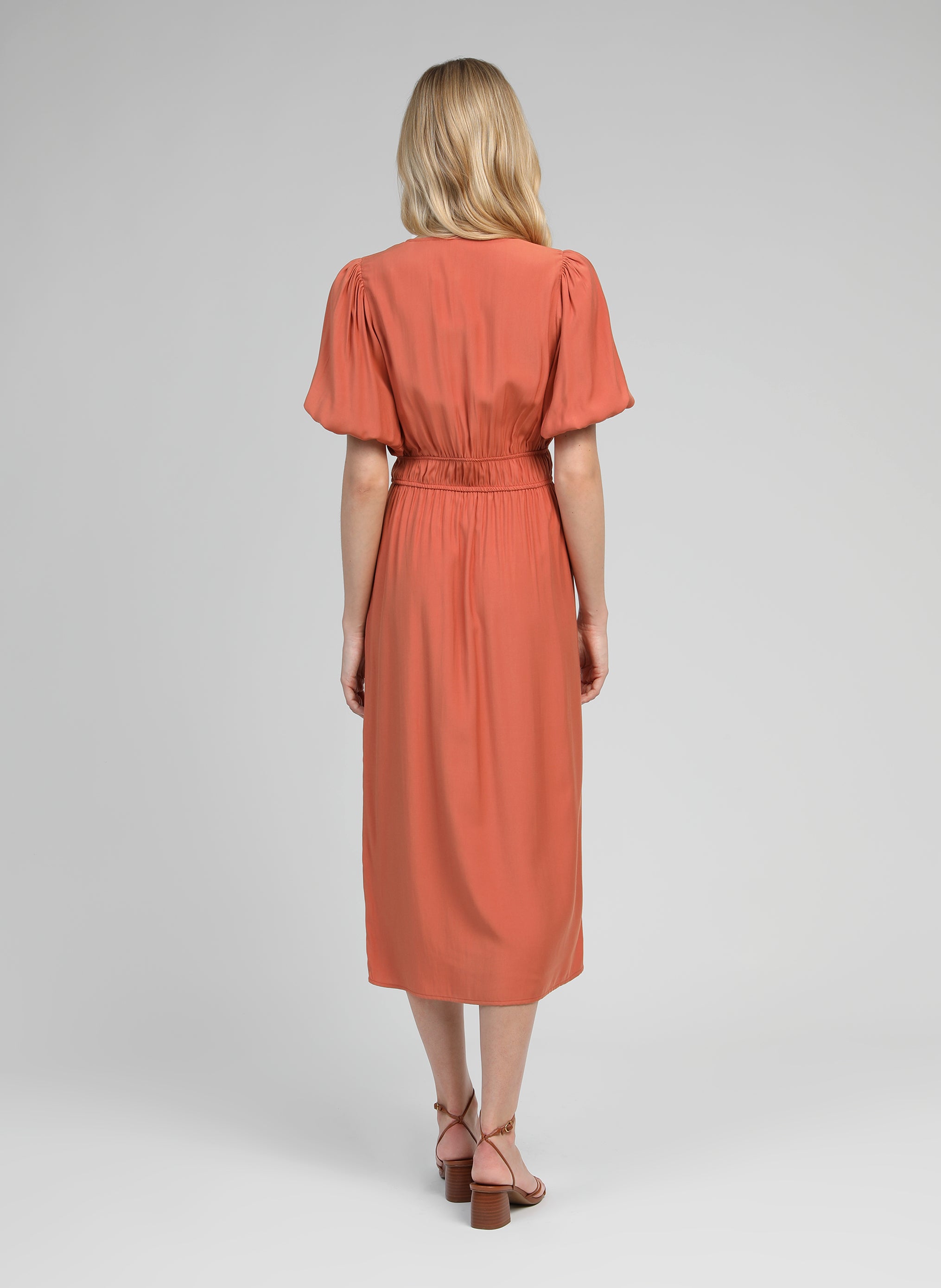 ROBE LONGUE MELILE terracotta