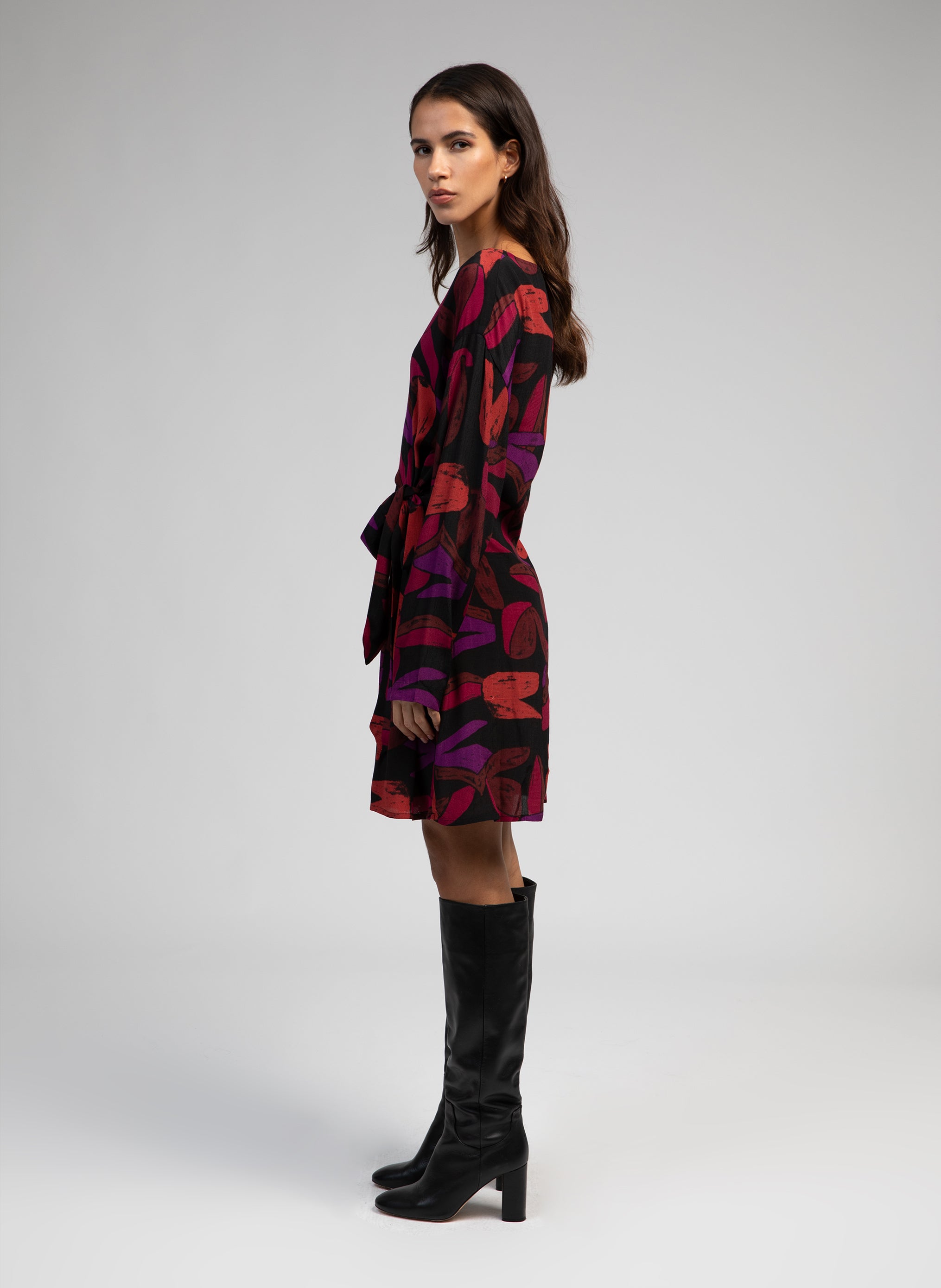 ROBE LONGUE MELOJOI barty noir