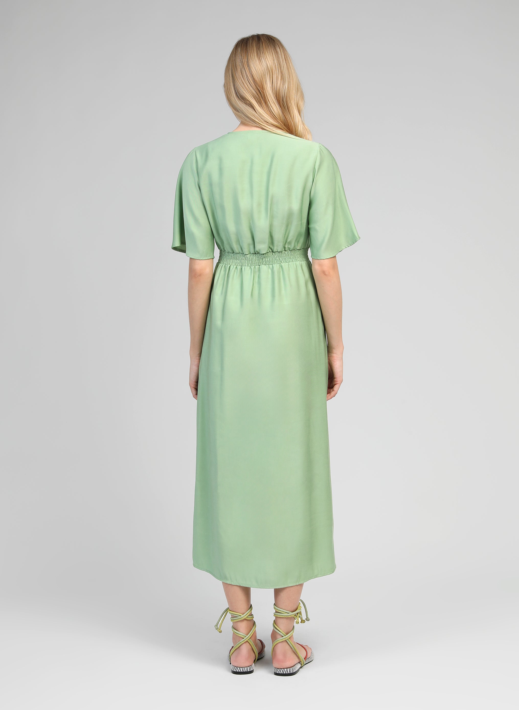 ROBE LONGUE MESUN sauge