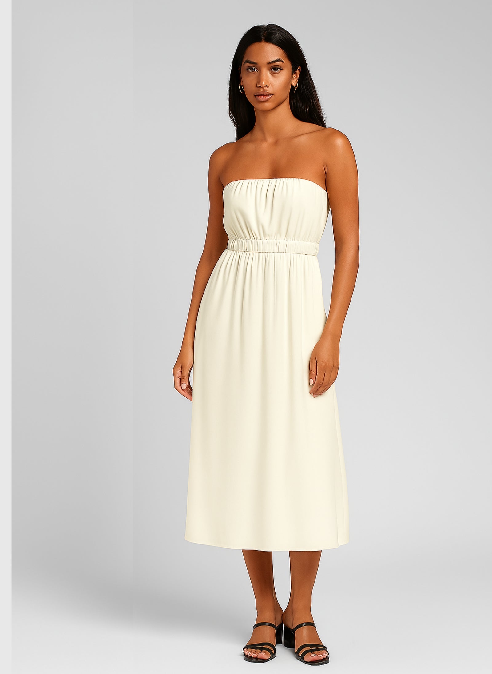 ROBE LONGUE MILIKA ecru