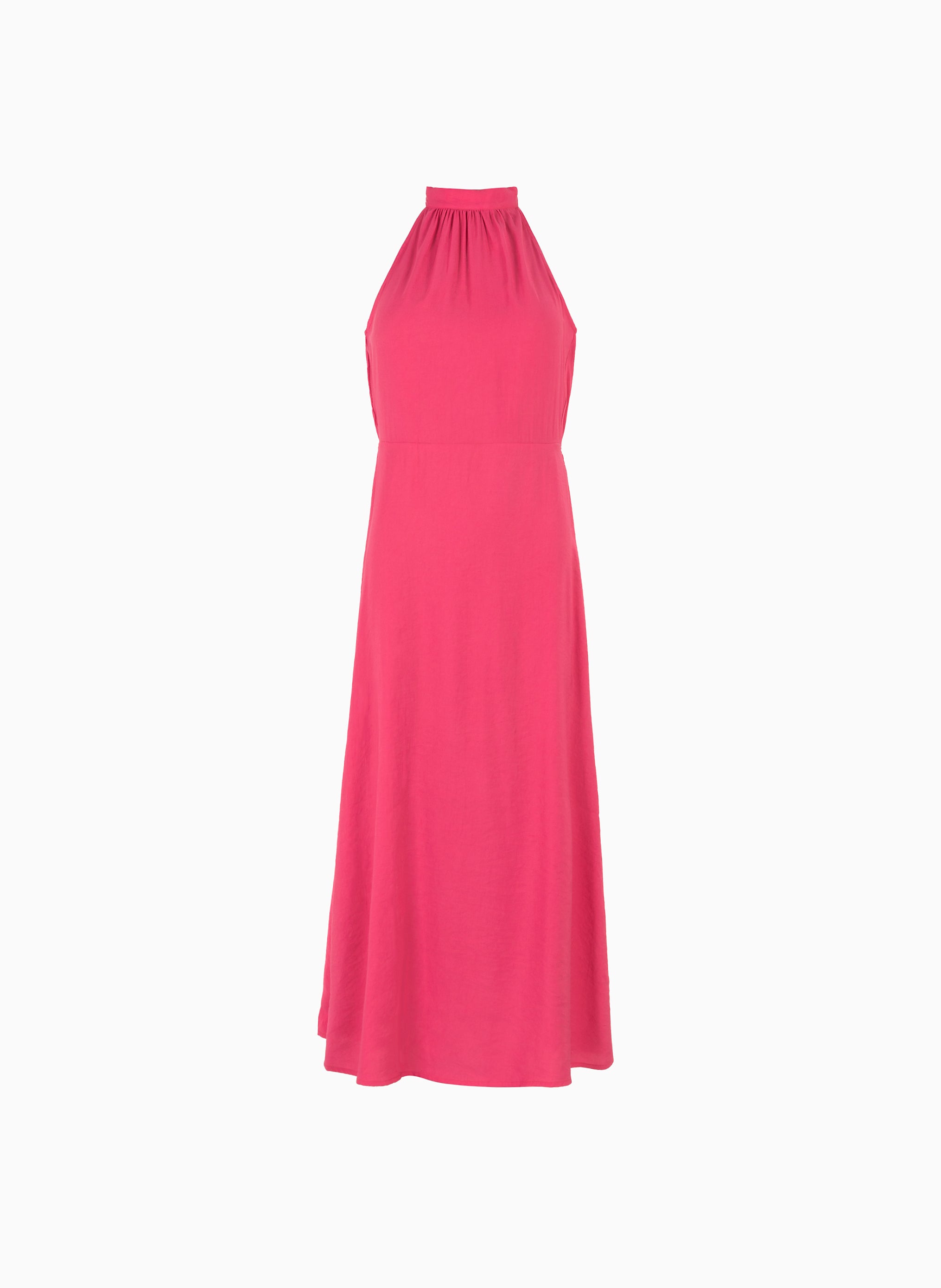 MOCKYNA Raspberry MIDI DRESS