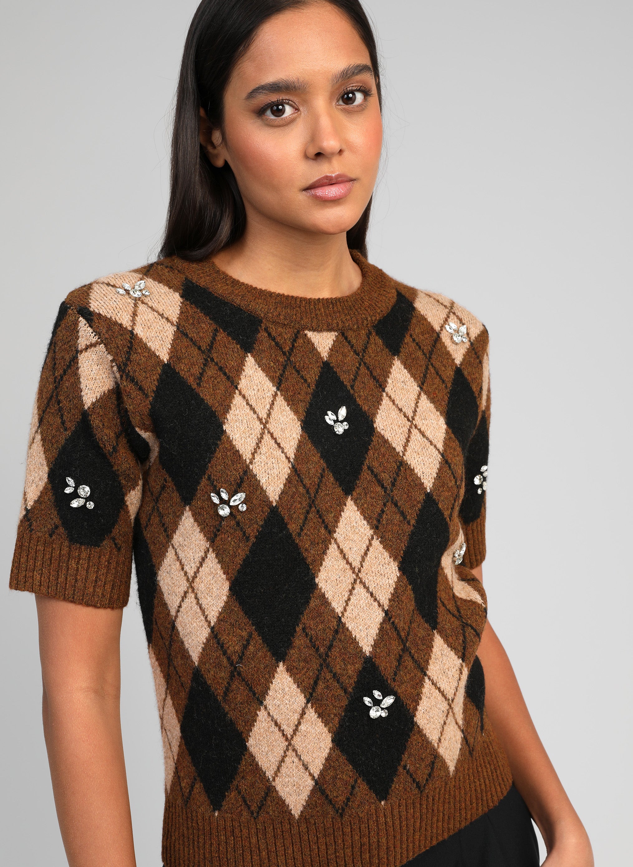 PULL NADRIANA marron