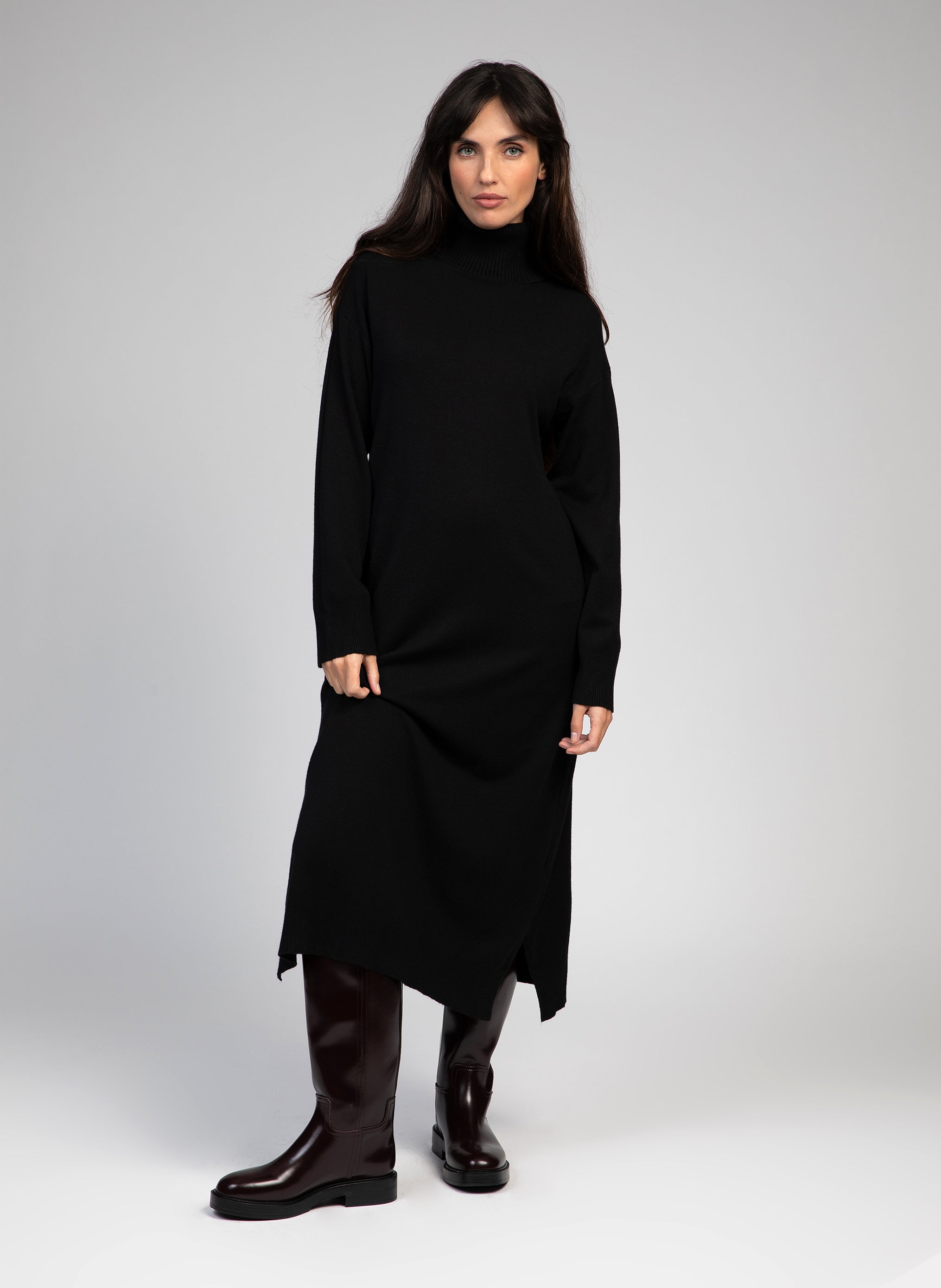 ROBE MIDI NAGOYA noir