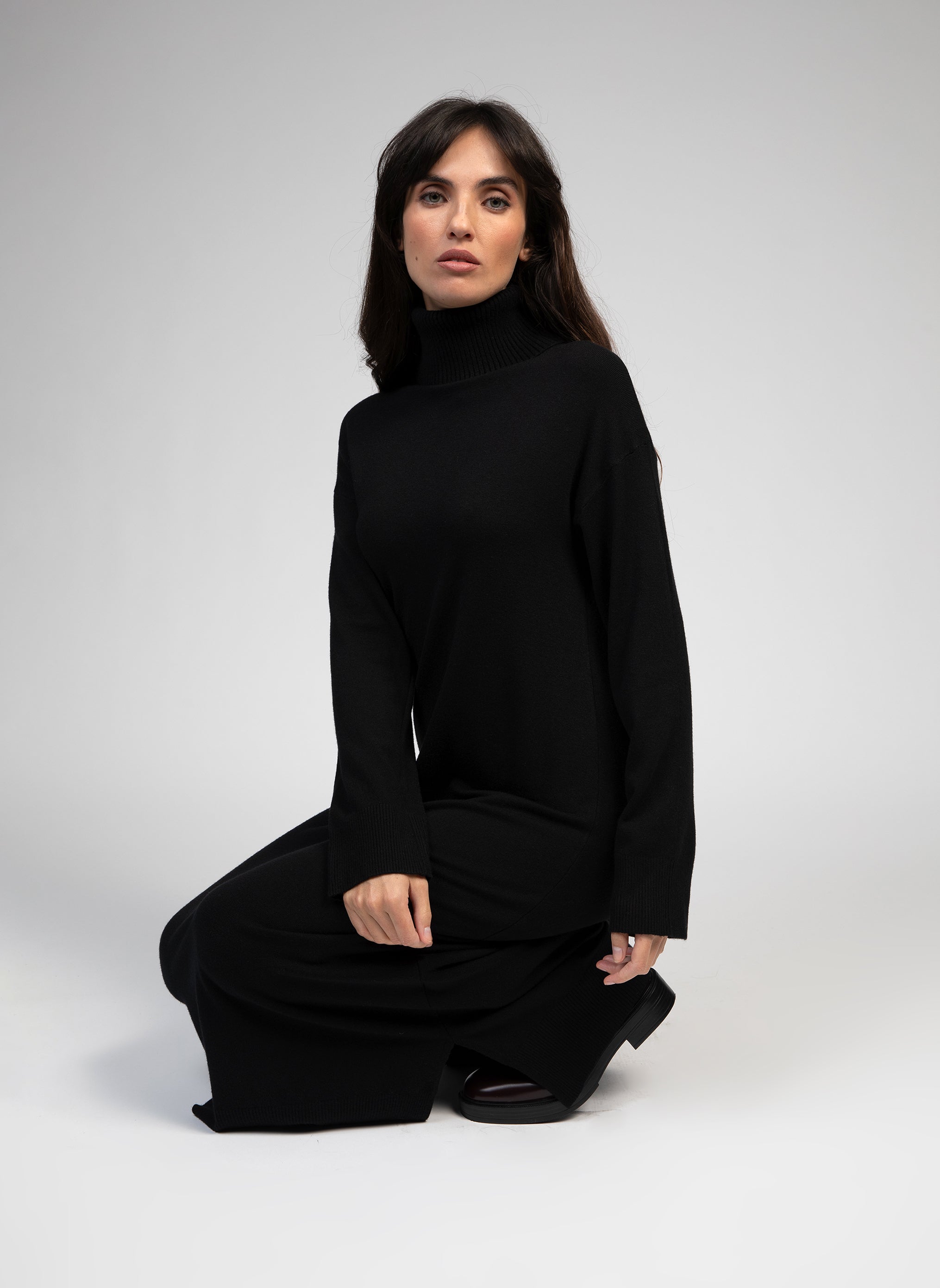 ROBE MIDI NAGOYA noir