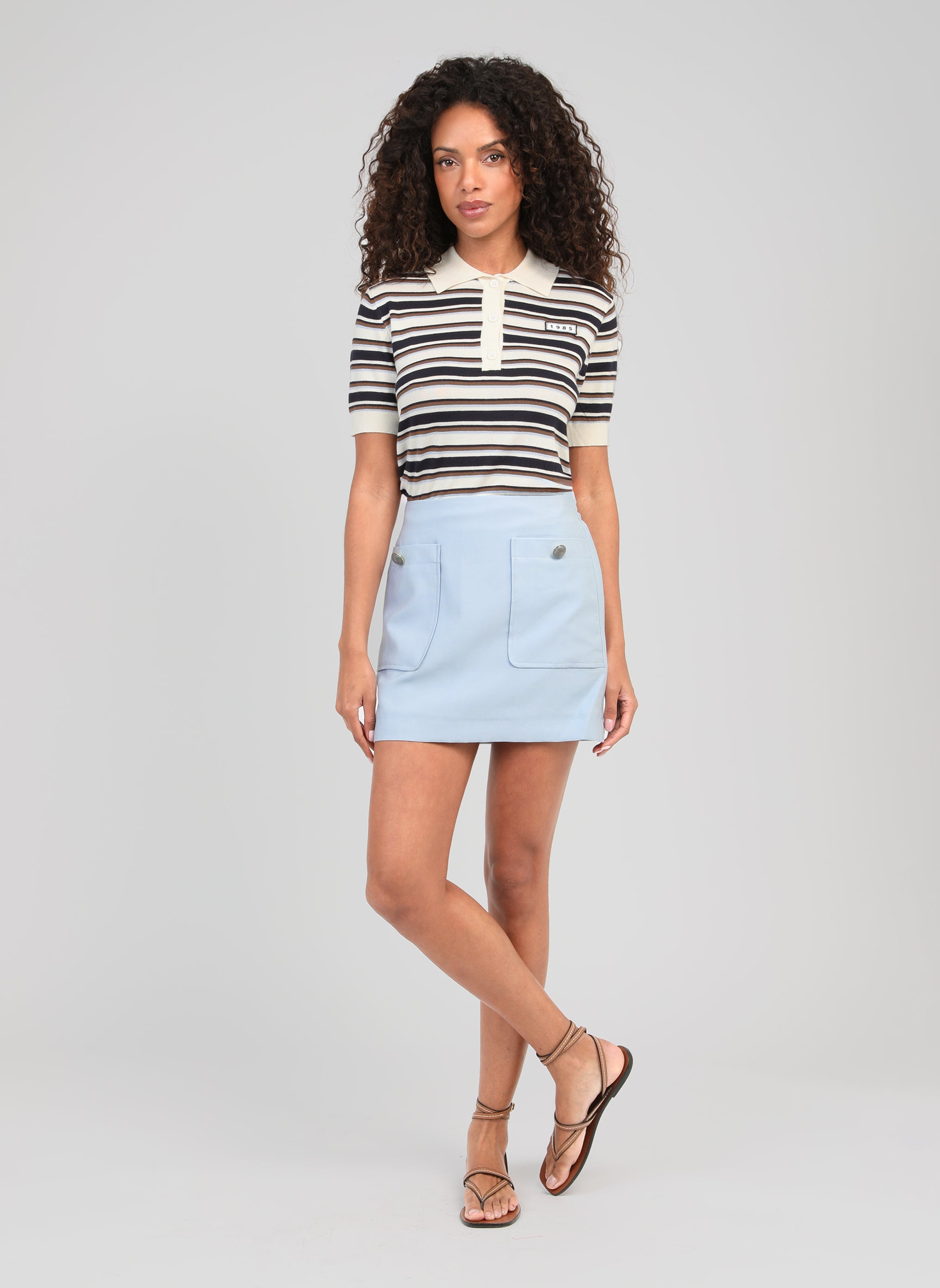 POLO NALBERIS blanc