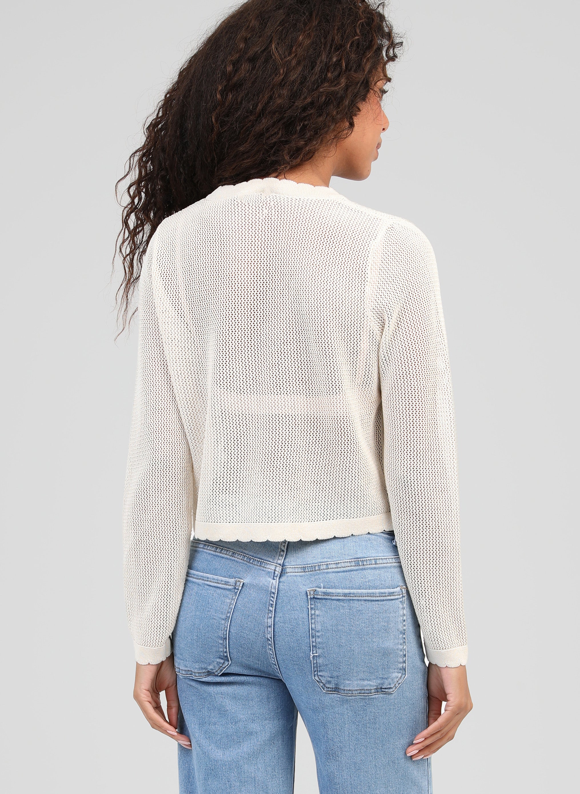 GILET NANITA ecru
